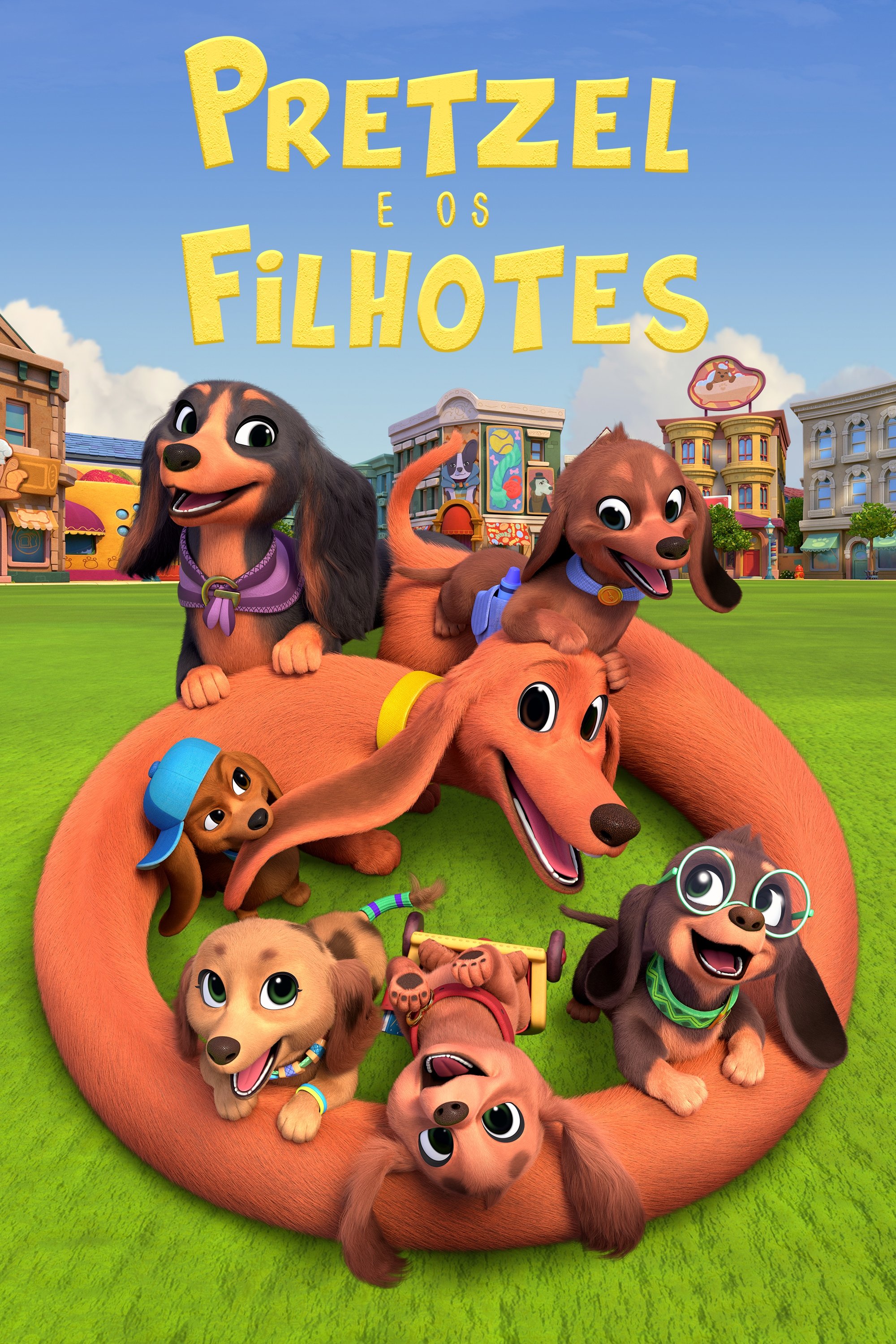 Poster de Pretzel e os filhotes