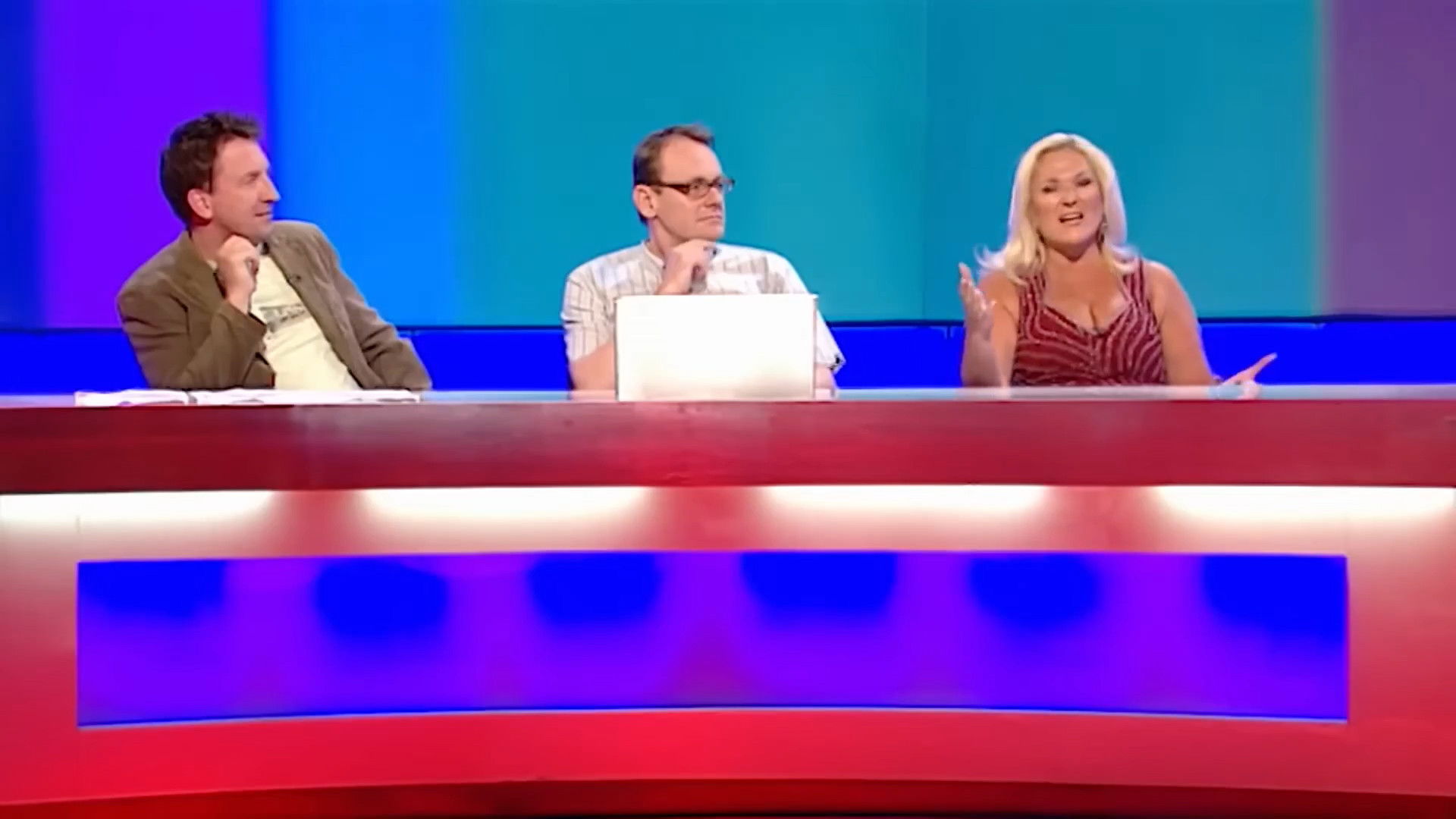 Lee Mack, Frankie Boyle, Matt Littler, Vanessa Feltz
