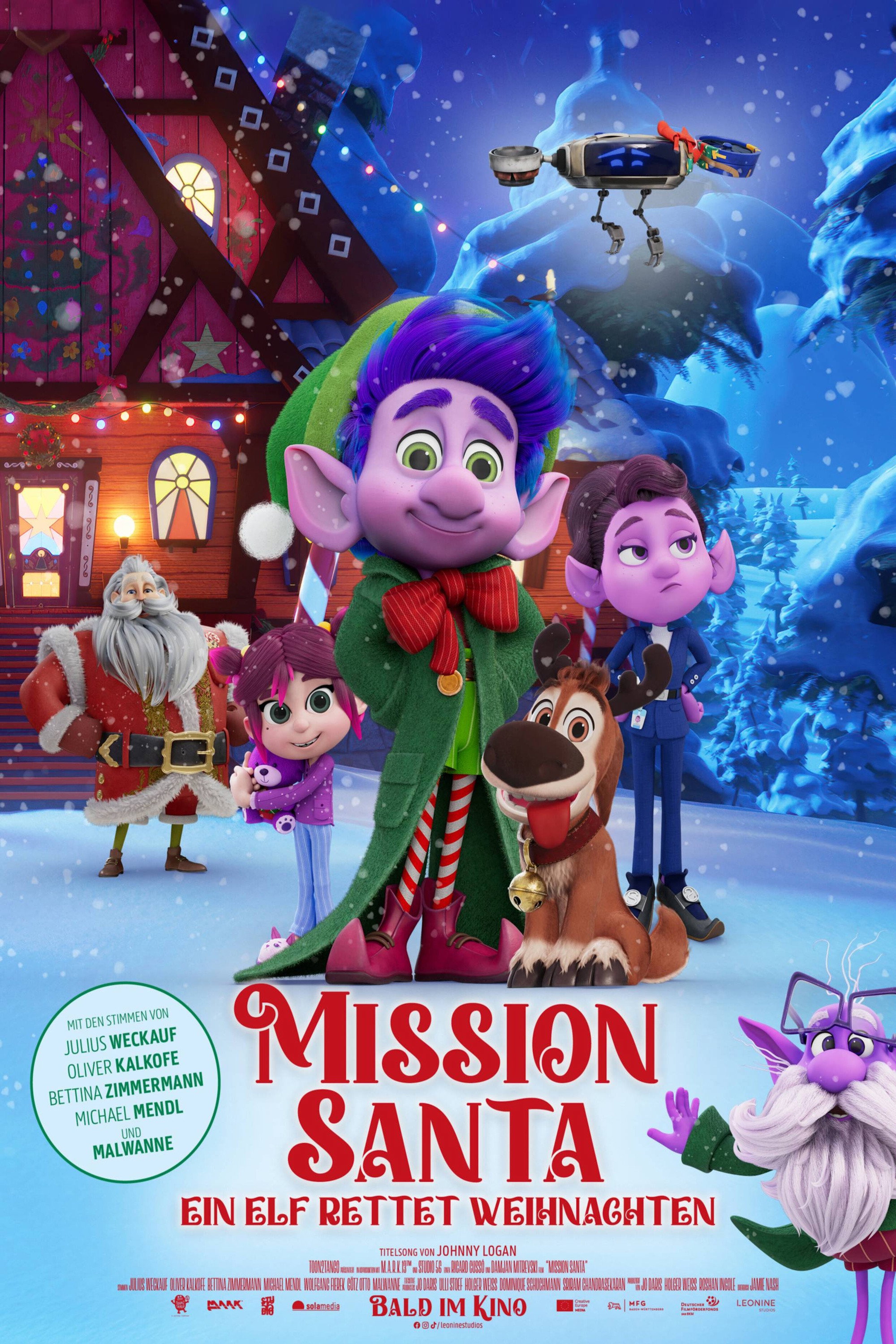 Poster de Mission Santa – Ein Elf rettet Weihnachten