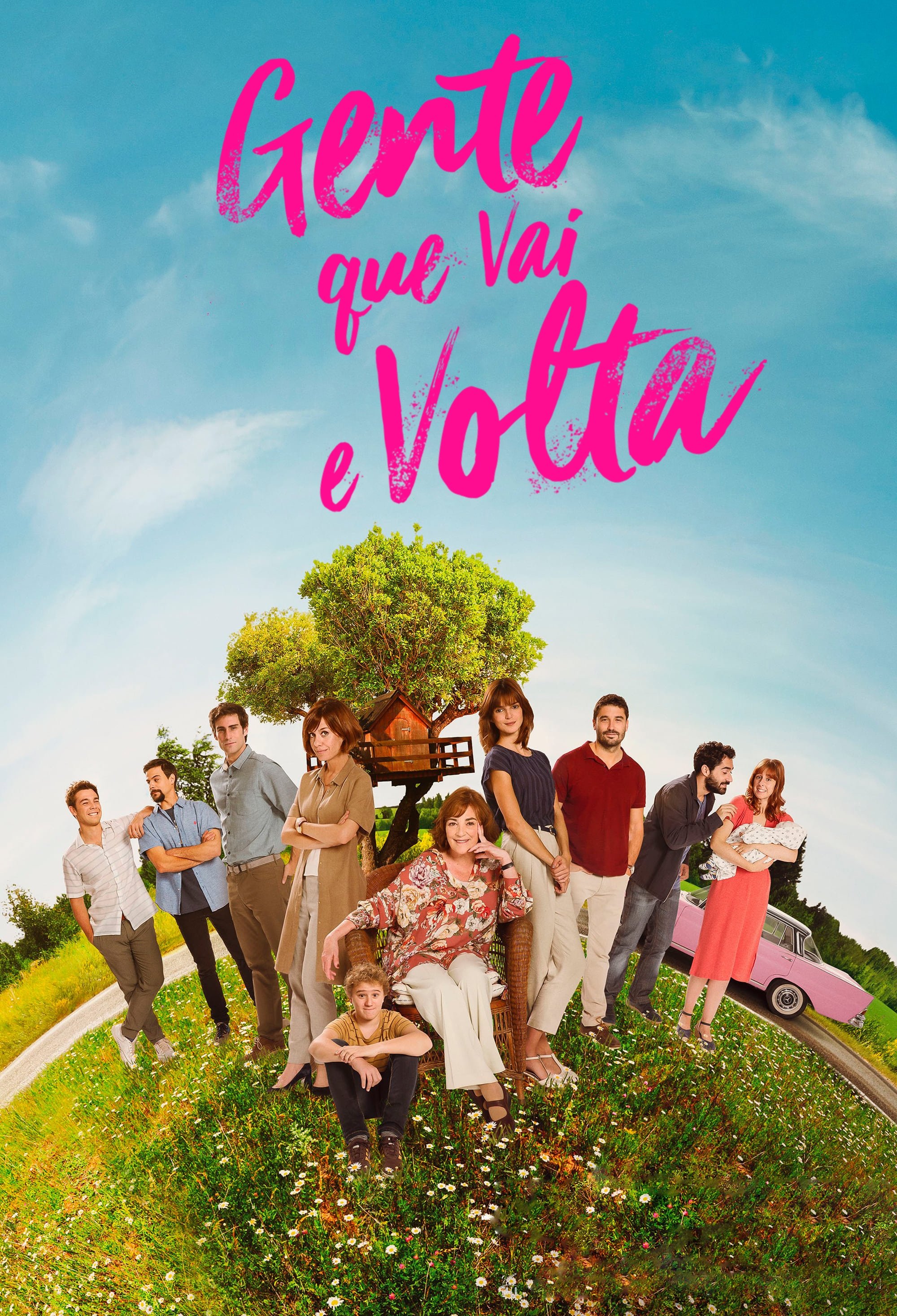 Poster de Gente que Vai e Volta