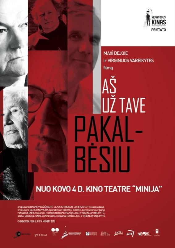 Poster de Aš už tave pakalbėsiu