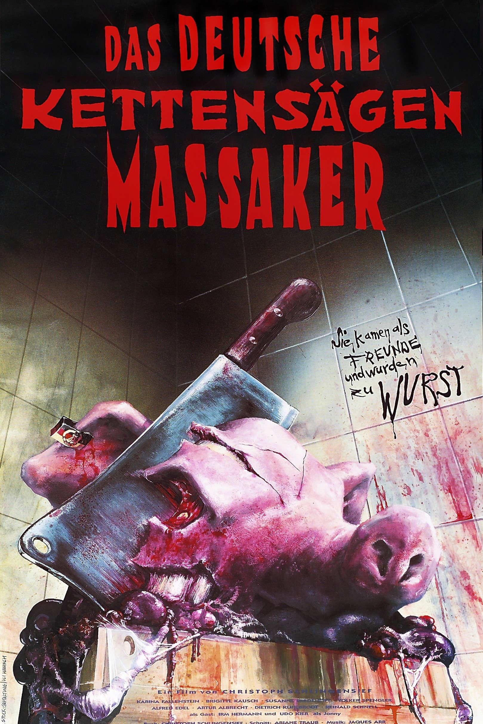 Affiche du film Massacre allemand à la tronçonneuse