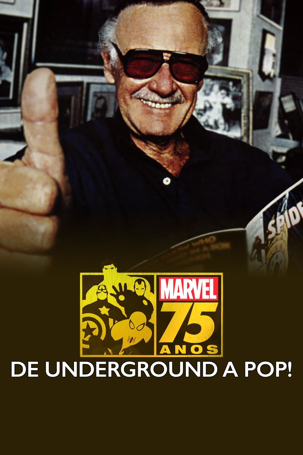Poster de Marvel 75 Anos: De Underground a Pop!