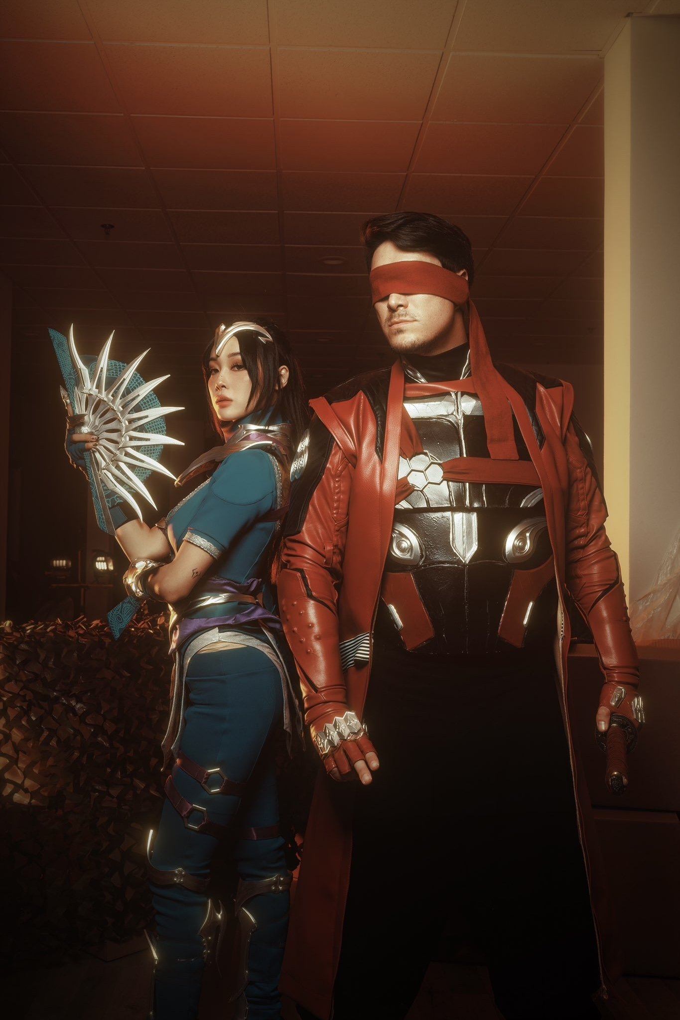 Poster de Kenshi V Kitana: Battle of The Realms
