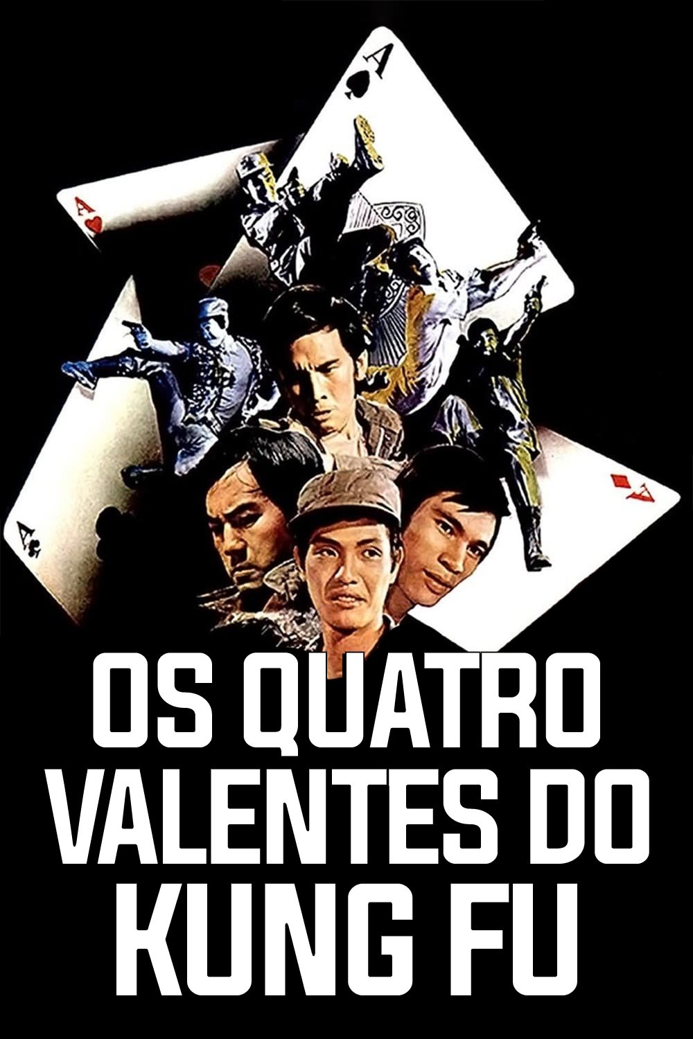 Poster de Os Quatro Valentes do Kung Fu