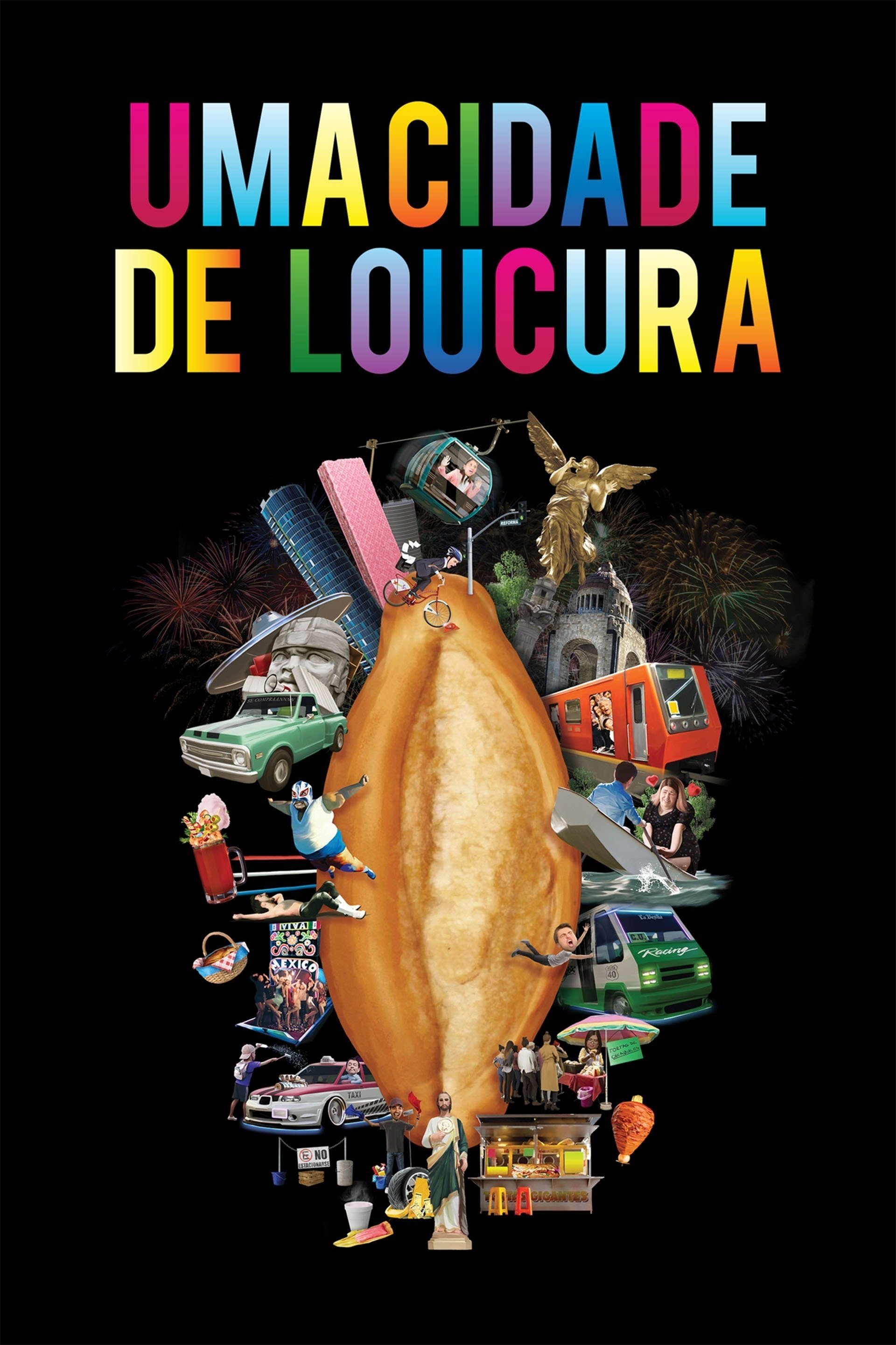 Poster de Uma Cidade de Loucura
