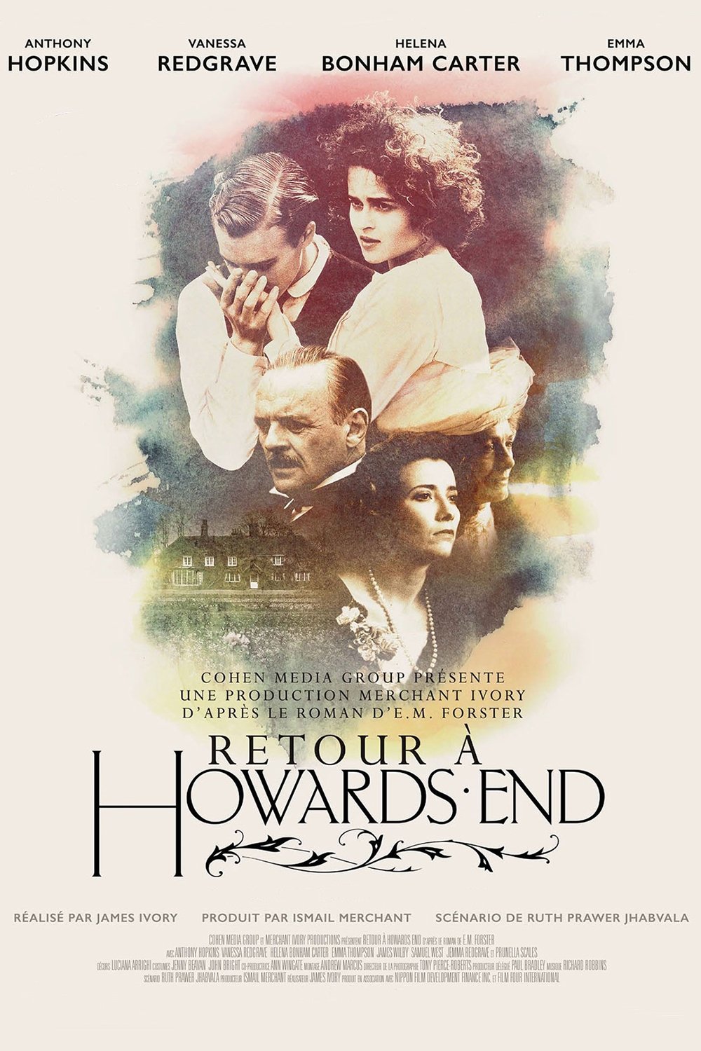 Affiche du film Retour à Howards End