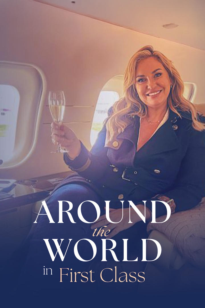 Poster de Around the World in First Class