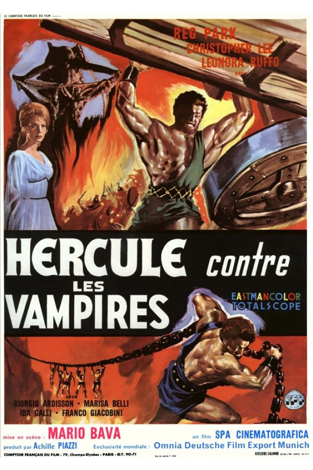Affiche du film Hercule contre les vampires