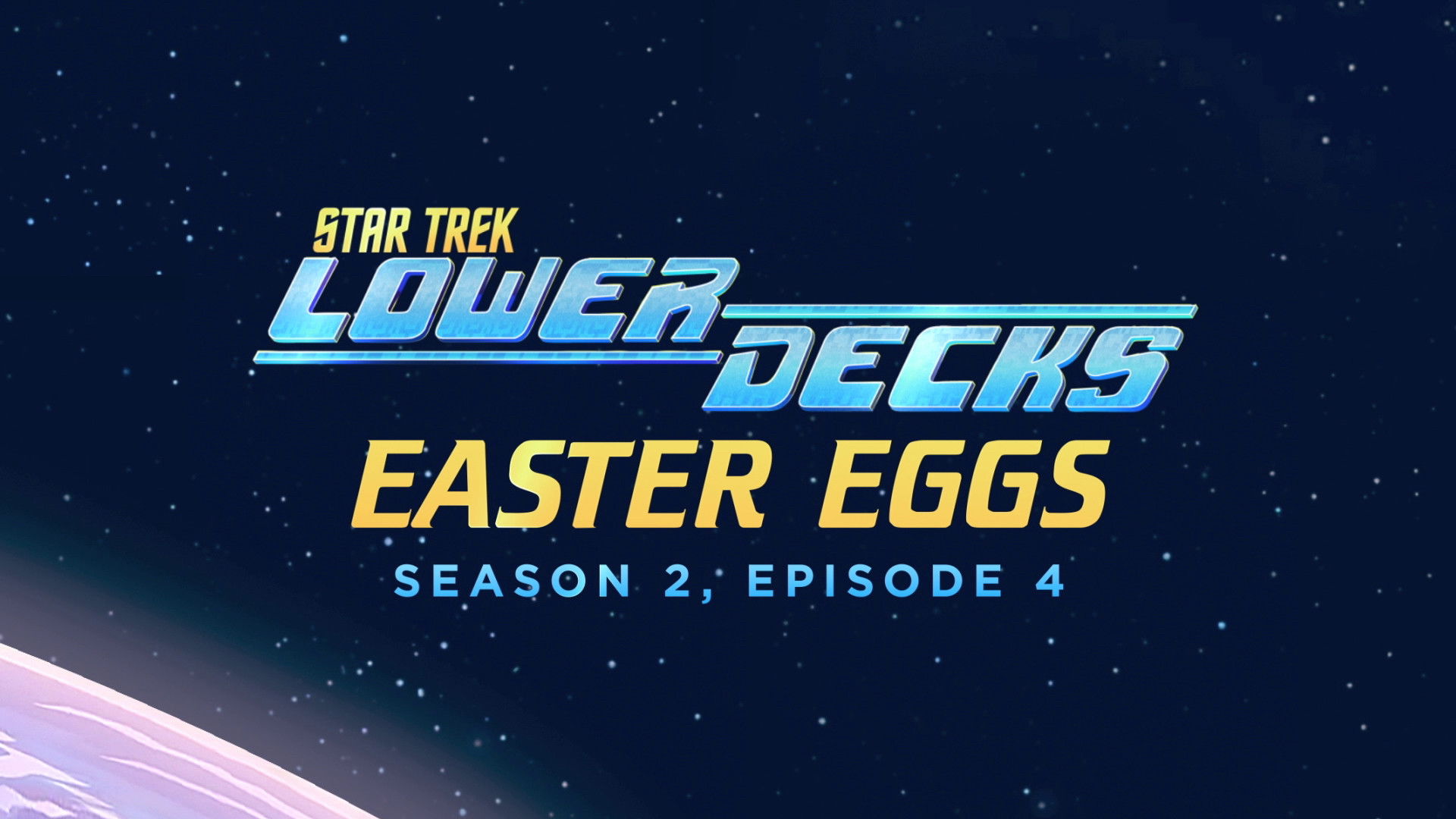 Easter Eggs - Season 2, Episode 4