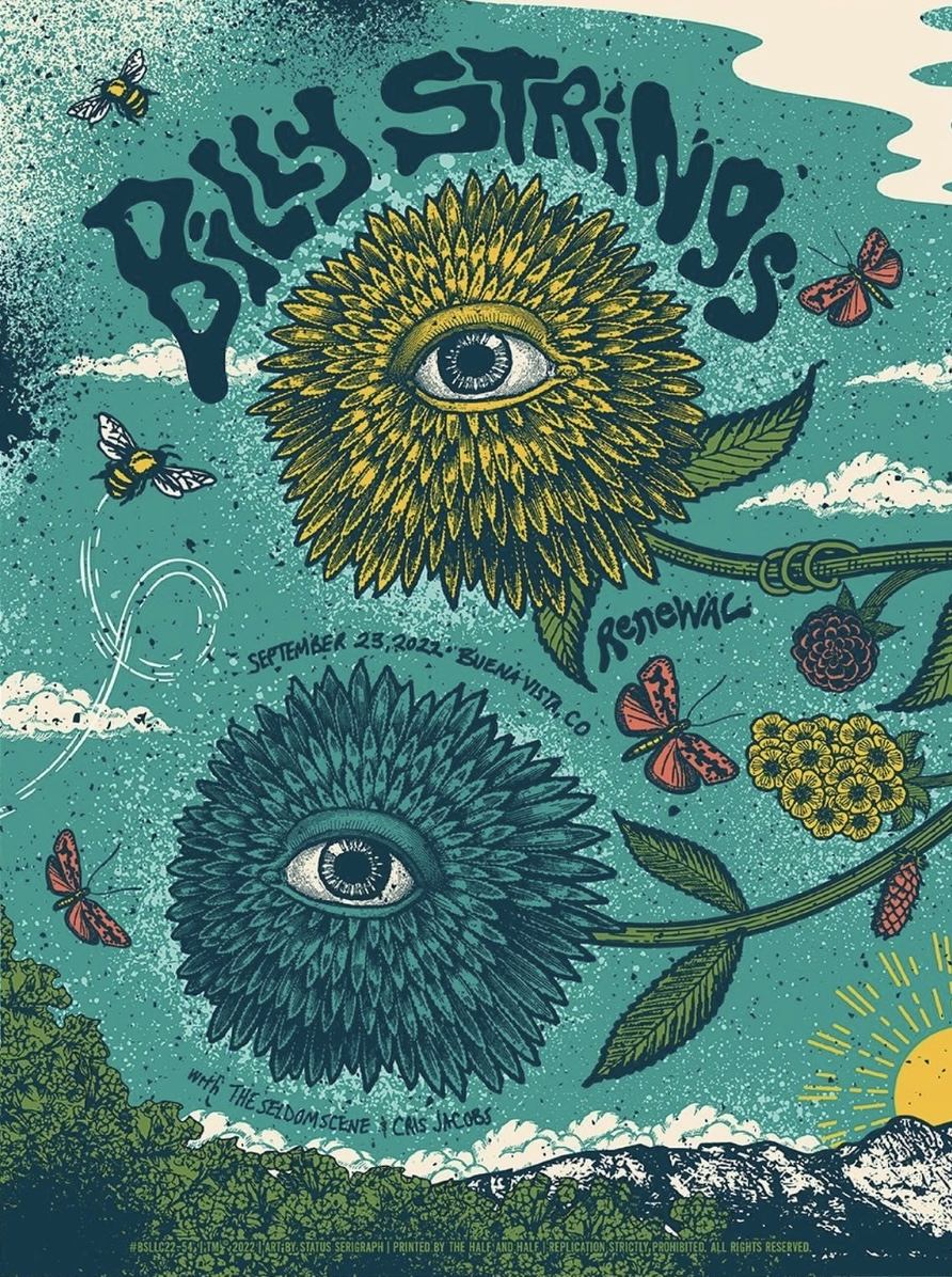 Poster de Billy Strings | 2022.09.23 — Renewal Festival - Buena Vista, CO