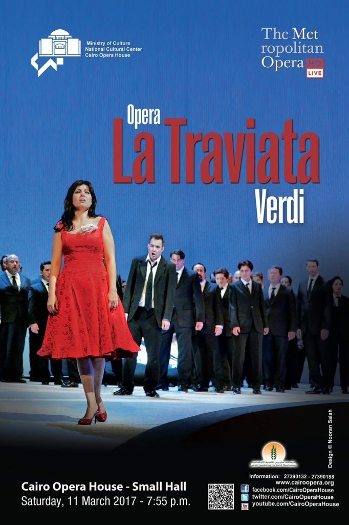 Poster de The Metropolitan Opera: La Traviata