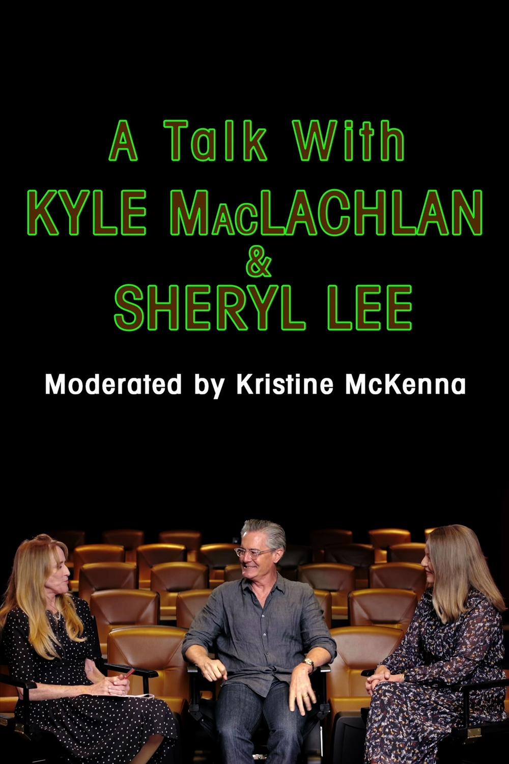 Poster de A Talk with Kyle MacLachlan and Sheryl Lee