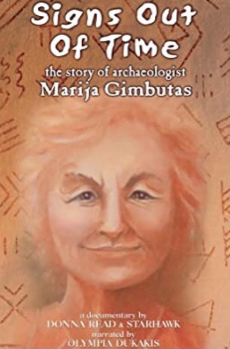 Poster de Signs Out of Time: The Life of Archaeologist Marija Gimbutas