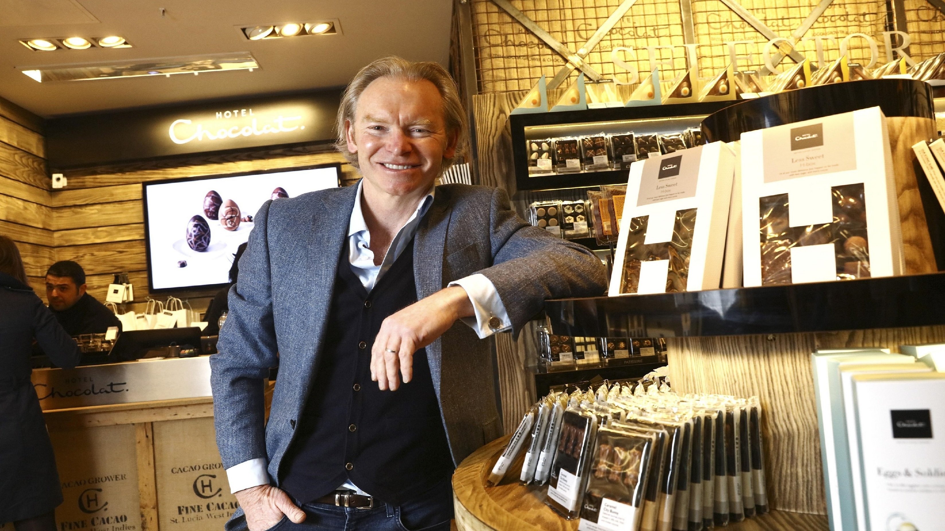 Inside Hotel Chocolat