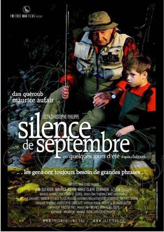 Poster de Silence de Septembre (Chapitre 2) ou Quelques jours d'été d'après Chabouté