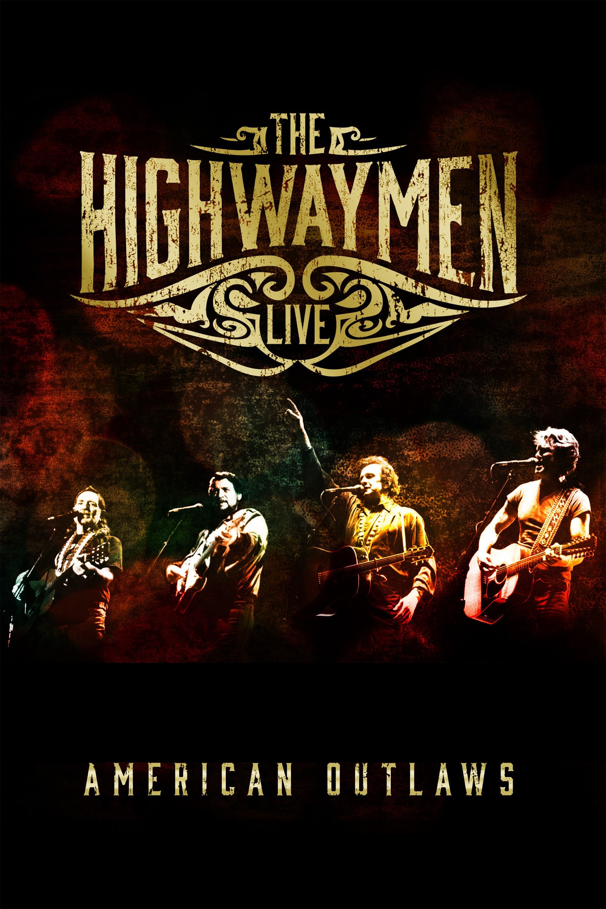 Poster de The Highwaymen - Live American Outlaws