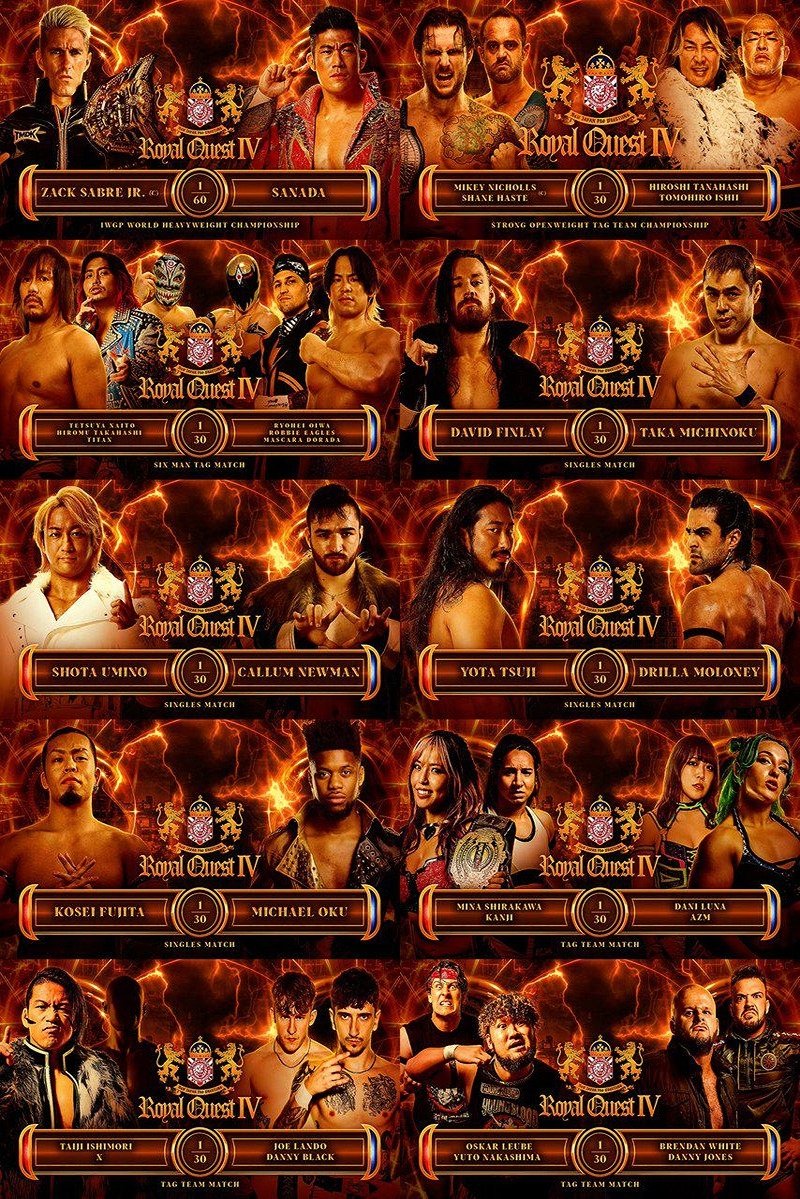 Poster de NJPW: Royal Quest IV