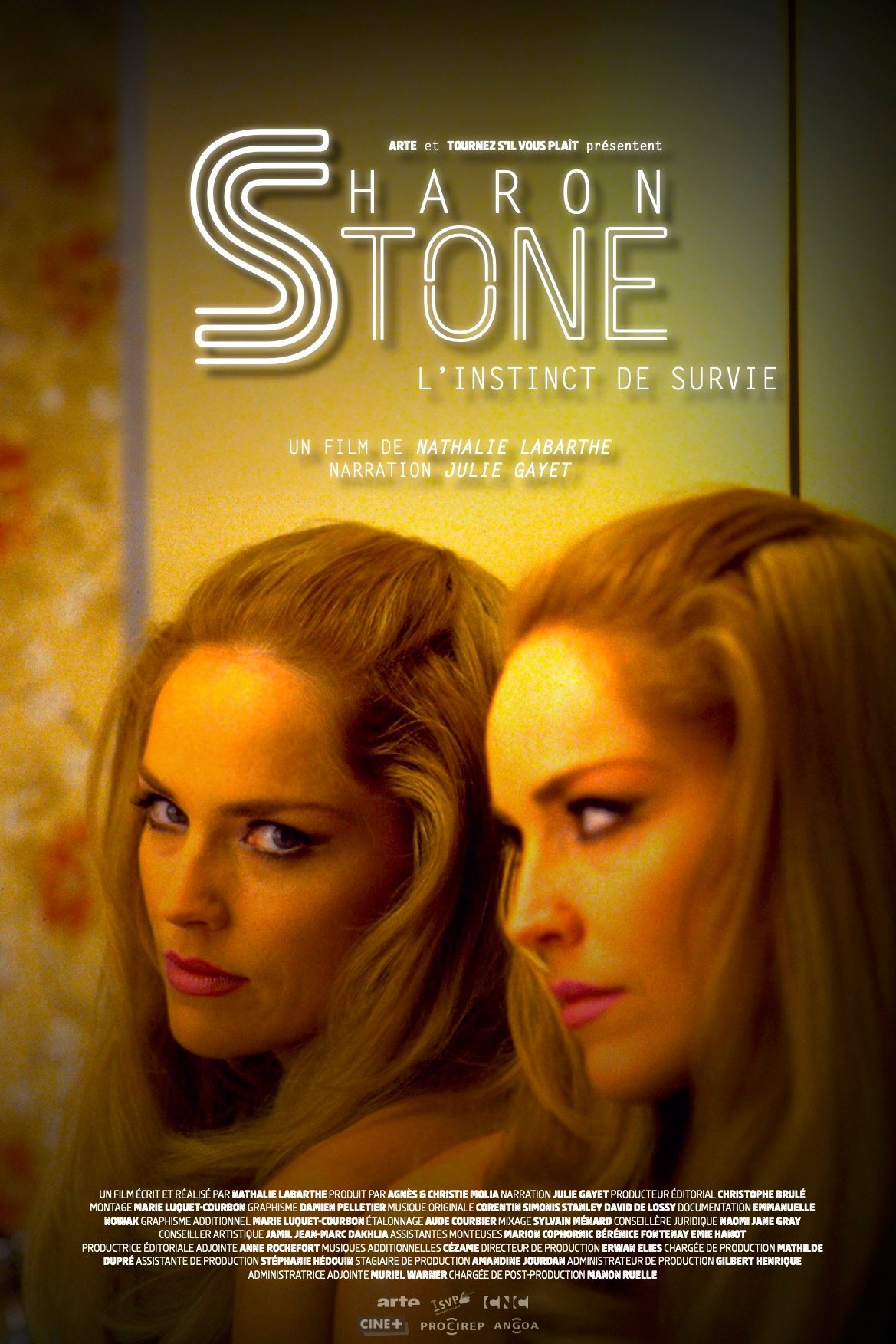 Poster de Sharon Stone, l'instinct de survie