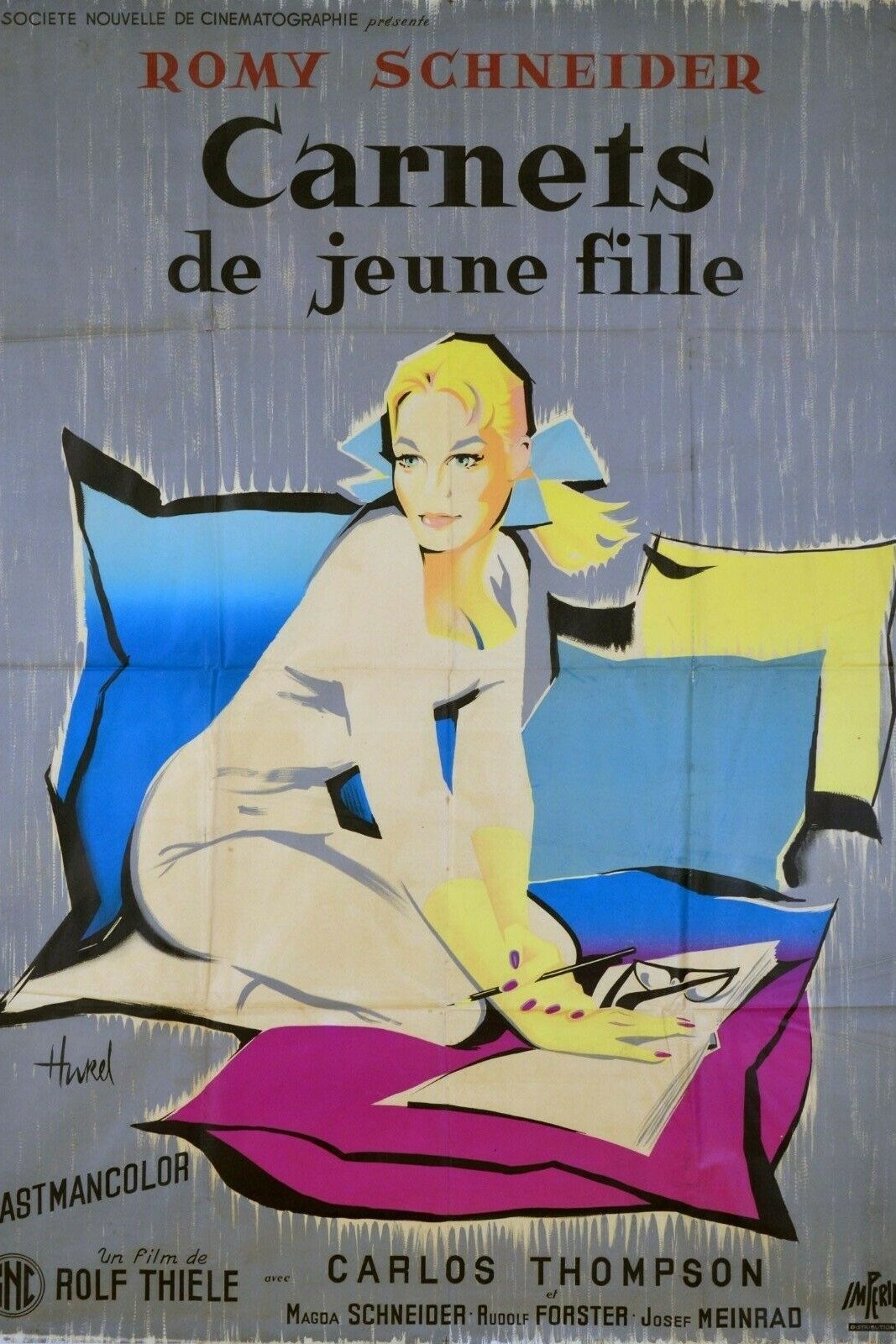 Affiche du film Éva ou Les carnets secrets d'une jeune fille