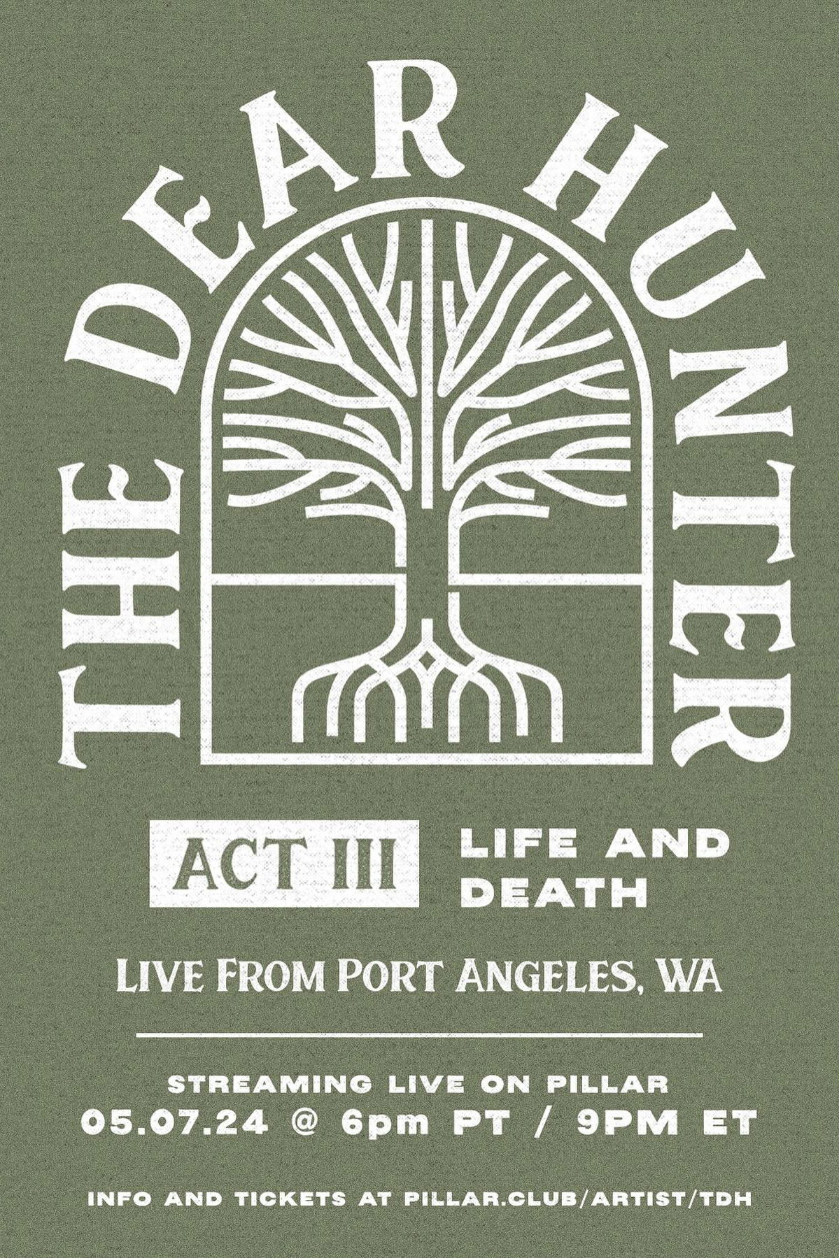 The Dear Hunter: Act III: Life and Death - Live from Port Angeles, WA