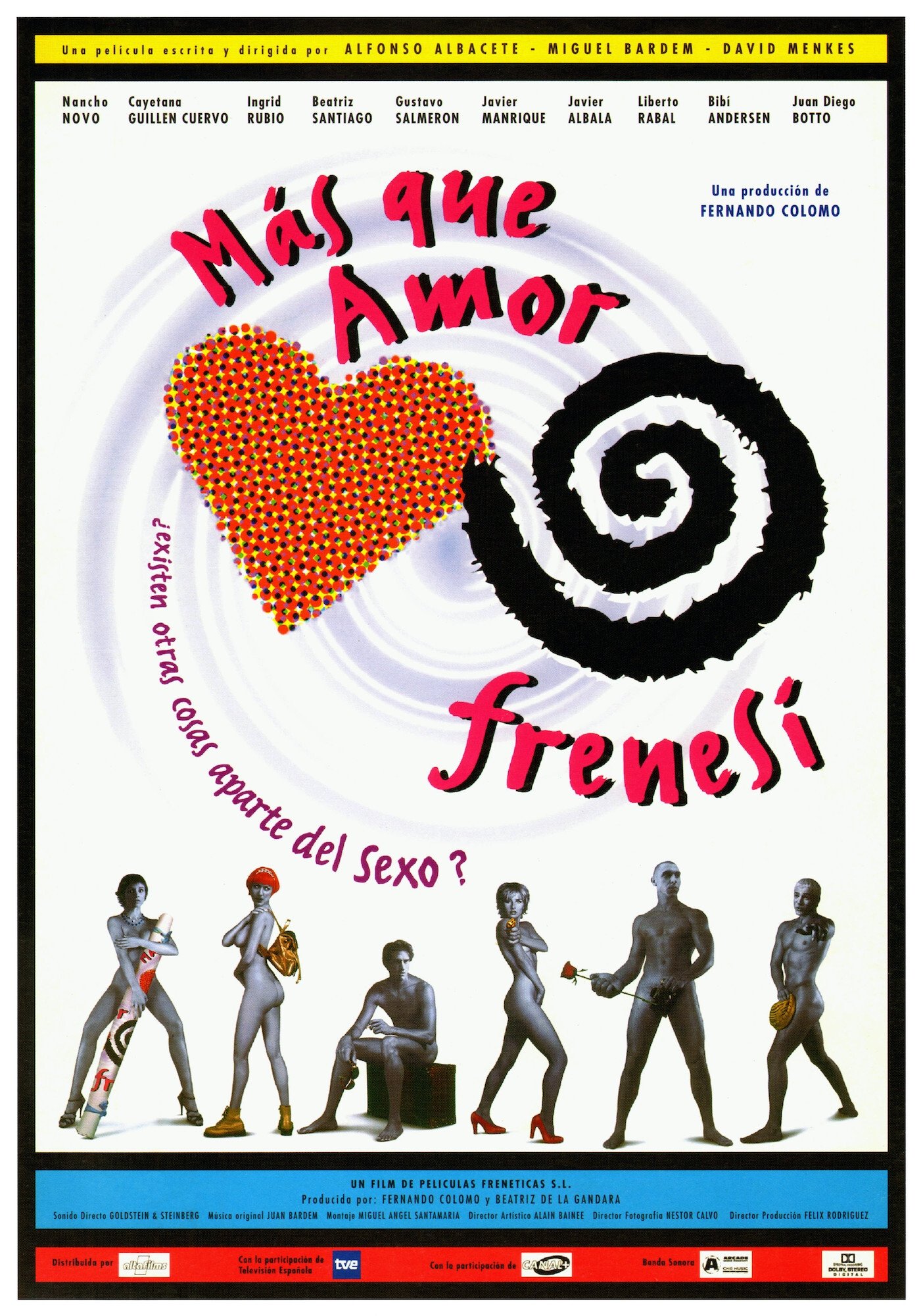 Poster de Más que amor, frenesí