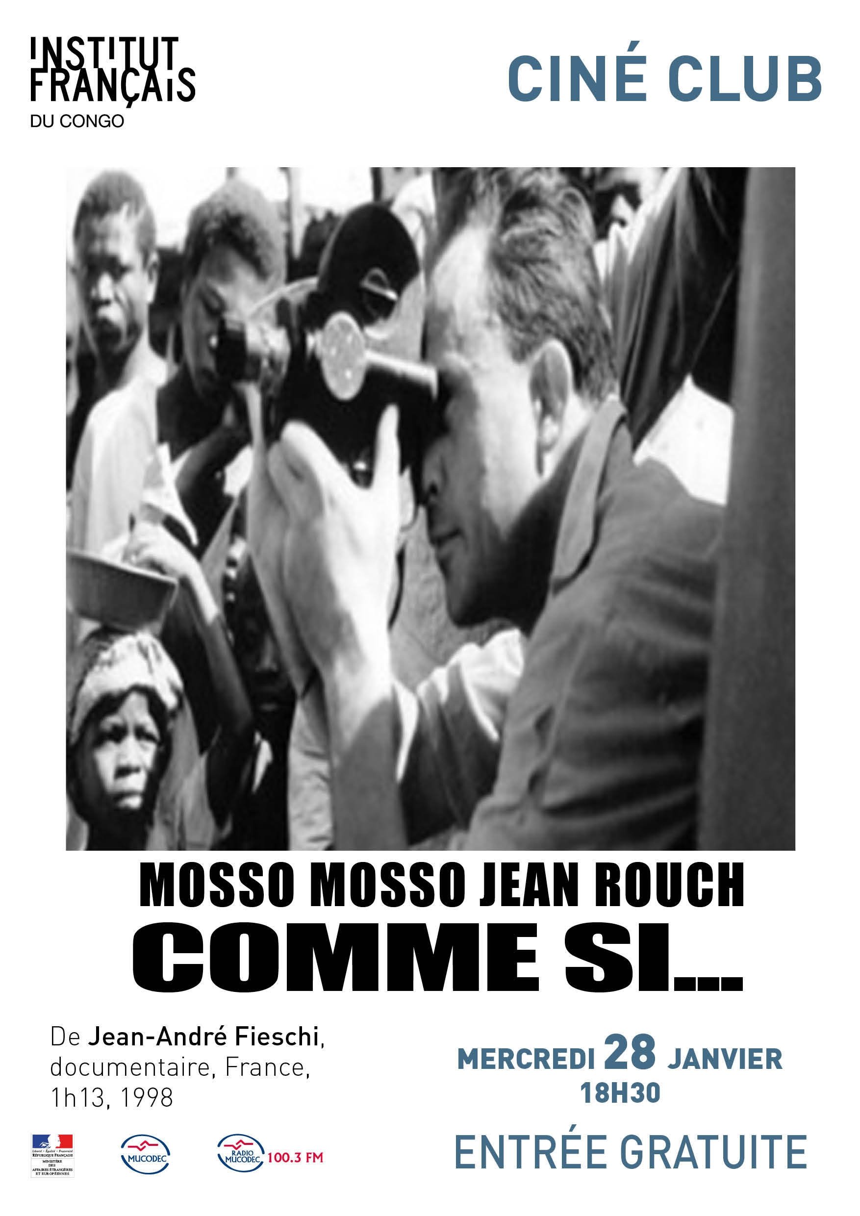 Poster de Cinéma, de notre temps: Mosso, mosso (Jean Rouch comme si...)
