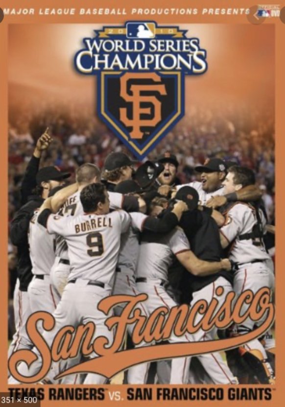 Poster de 2010 San Francisco Giants: The Official World Series Film