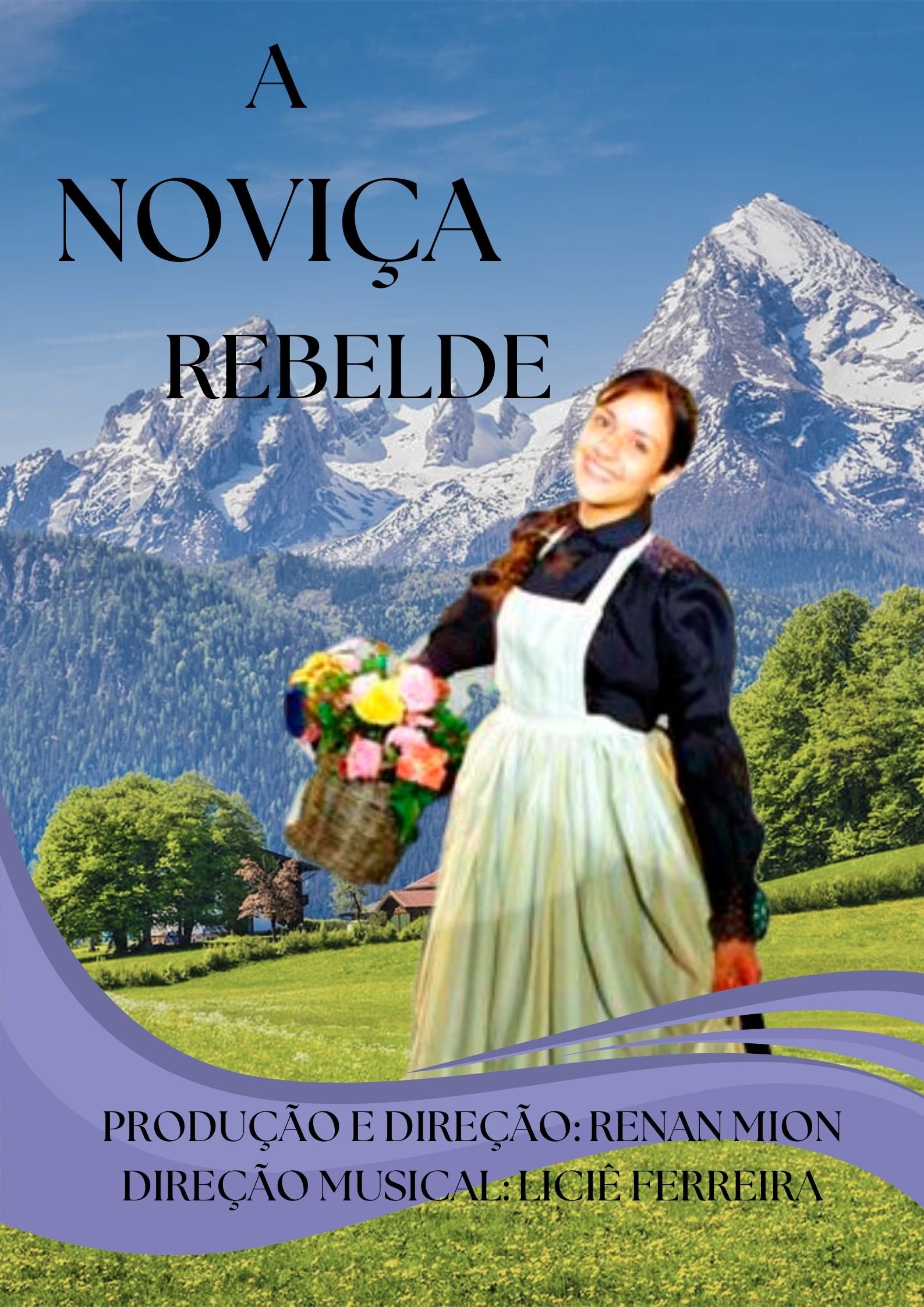 Poster de A Noviça Rebelde: O Musical