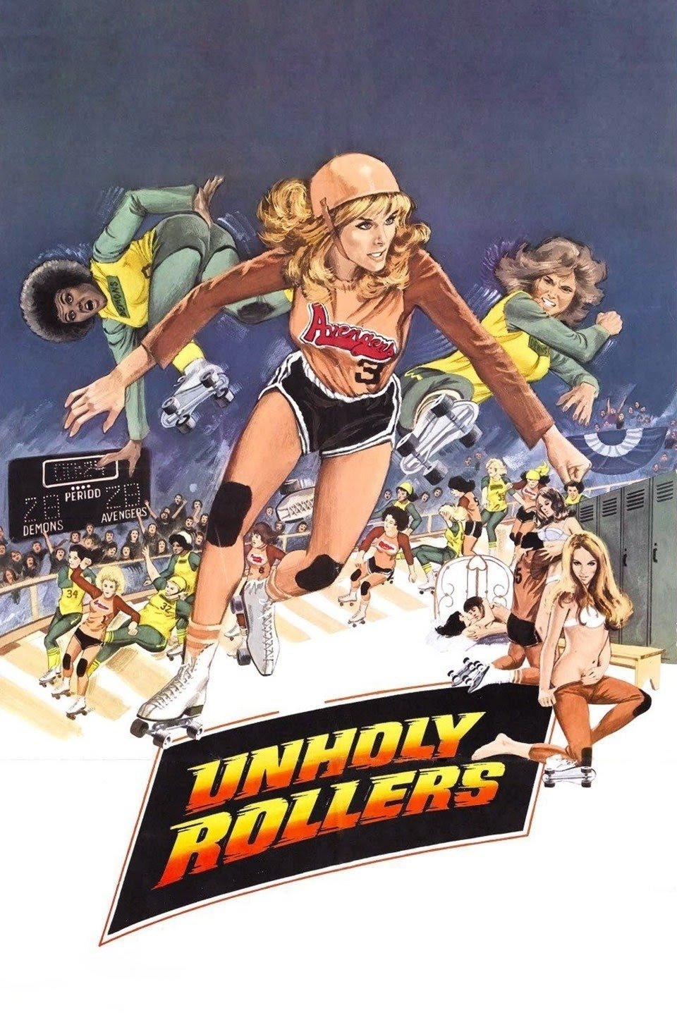 The Unholy Rollers Poster