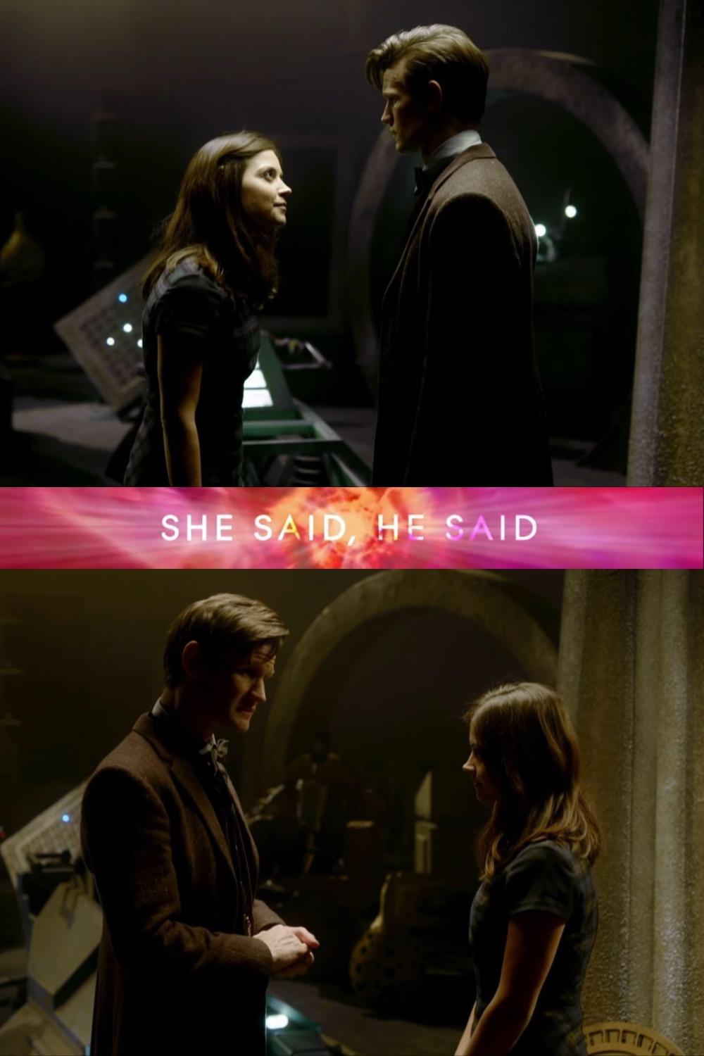 Affiche du film Doctor Who: She Said, He Said