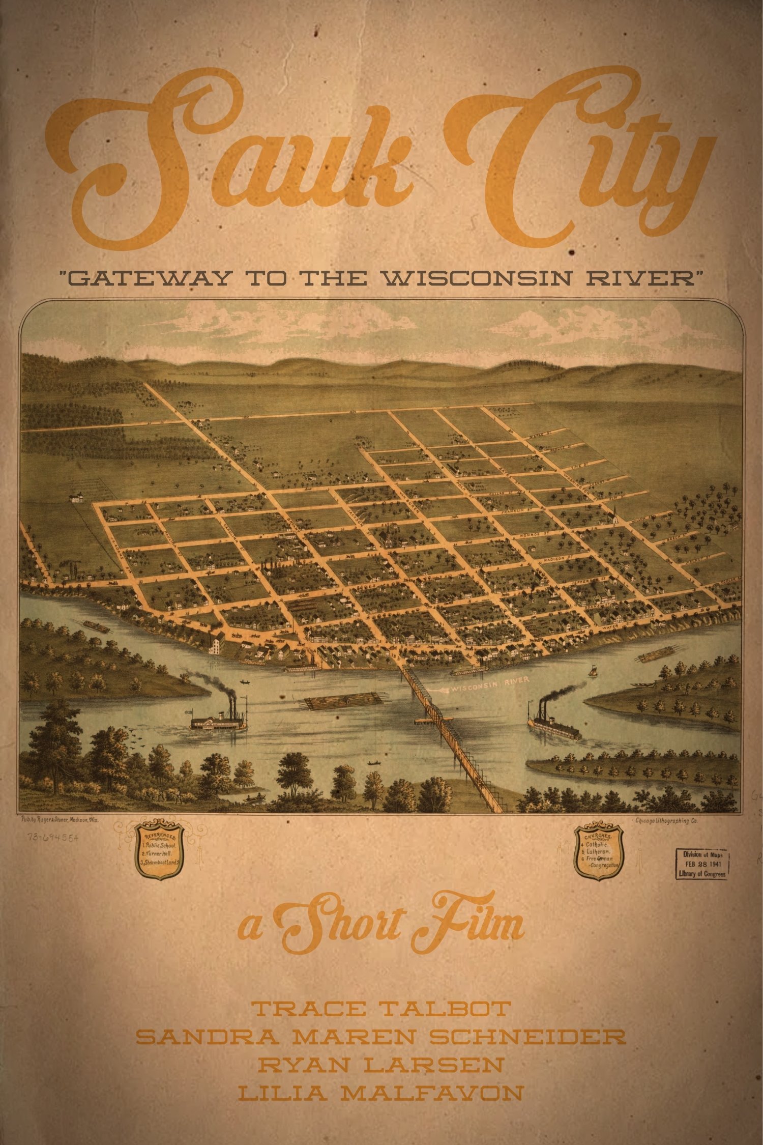 Poster de Sauk City
