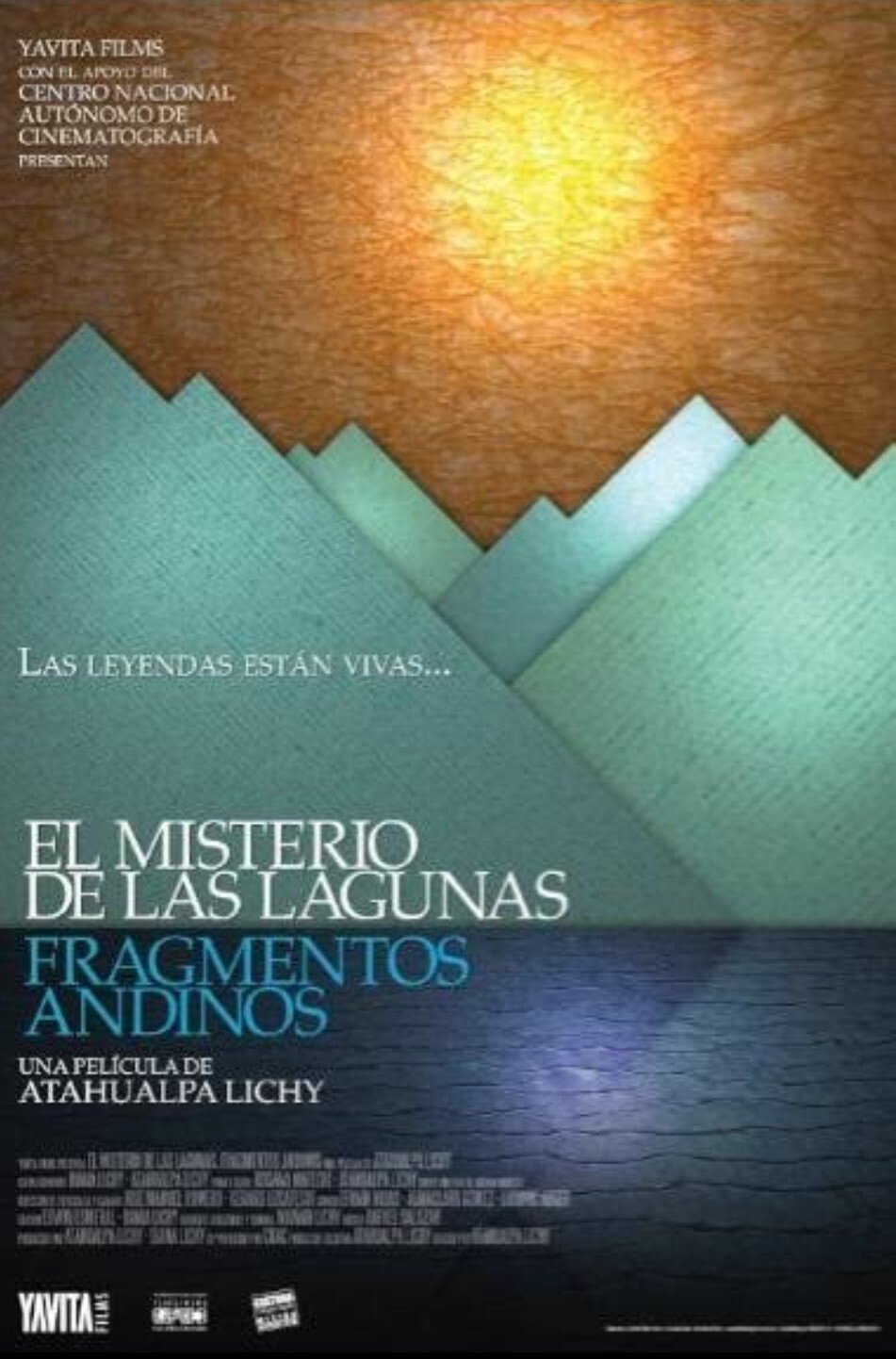 Poster de El misterio de las lagunas, fragmentos Andinos