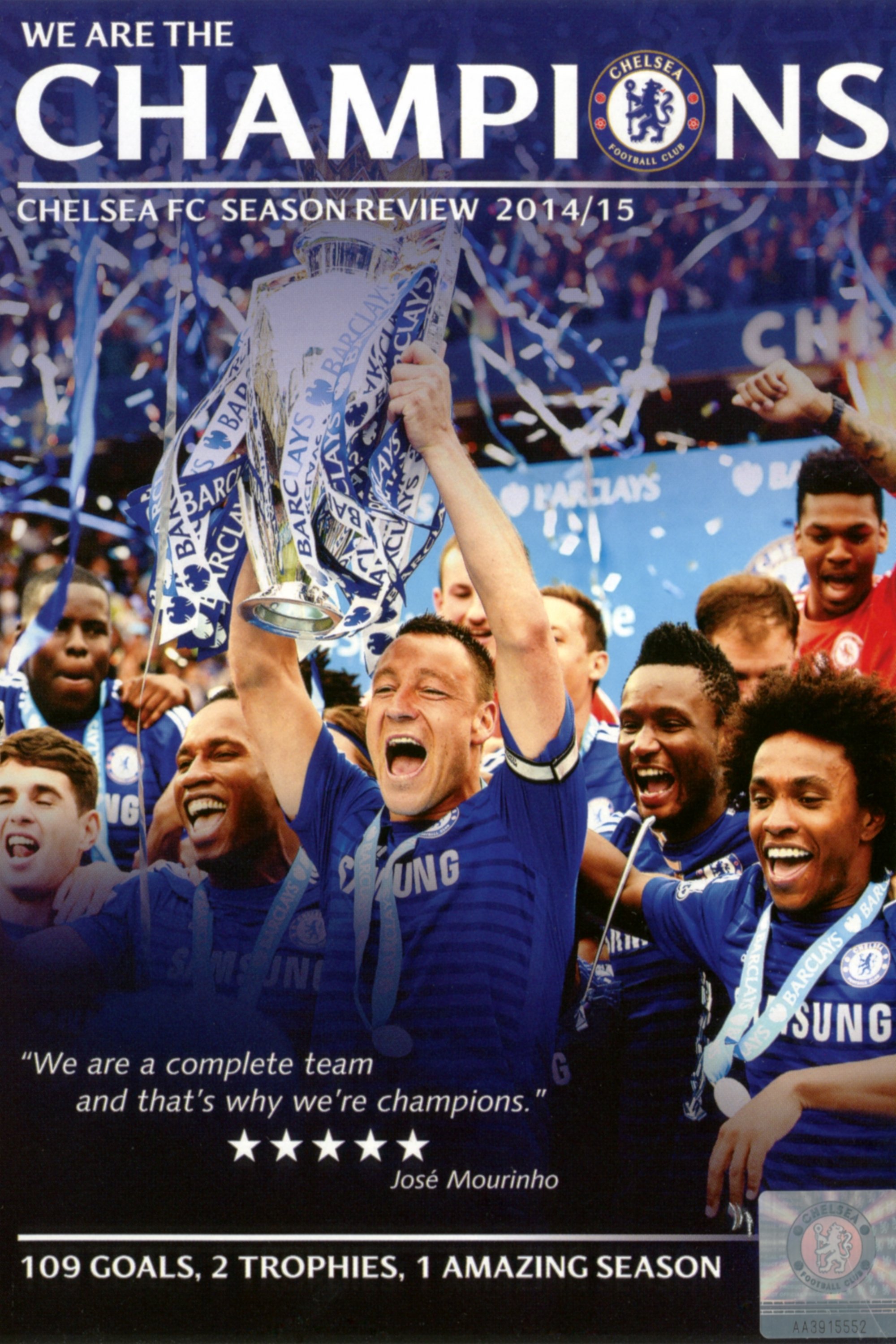 Poster de Chelsea FC - Season Review 2014/15