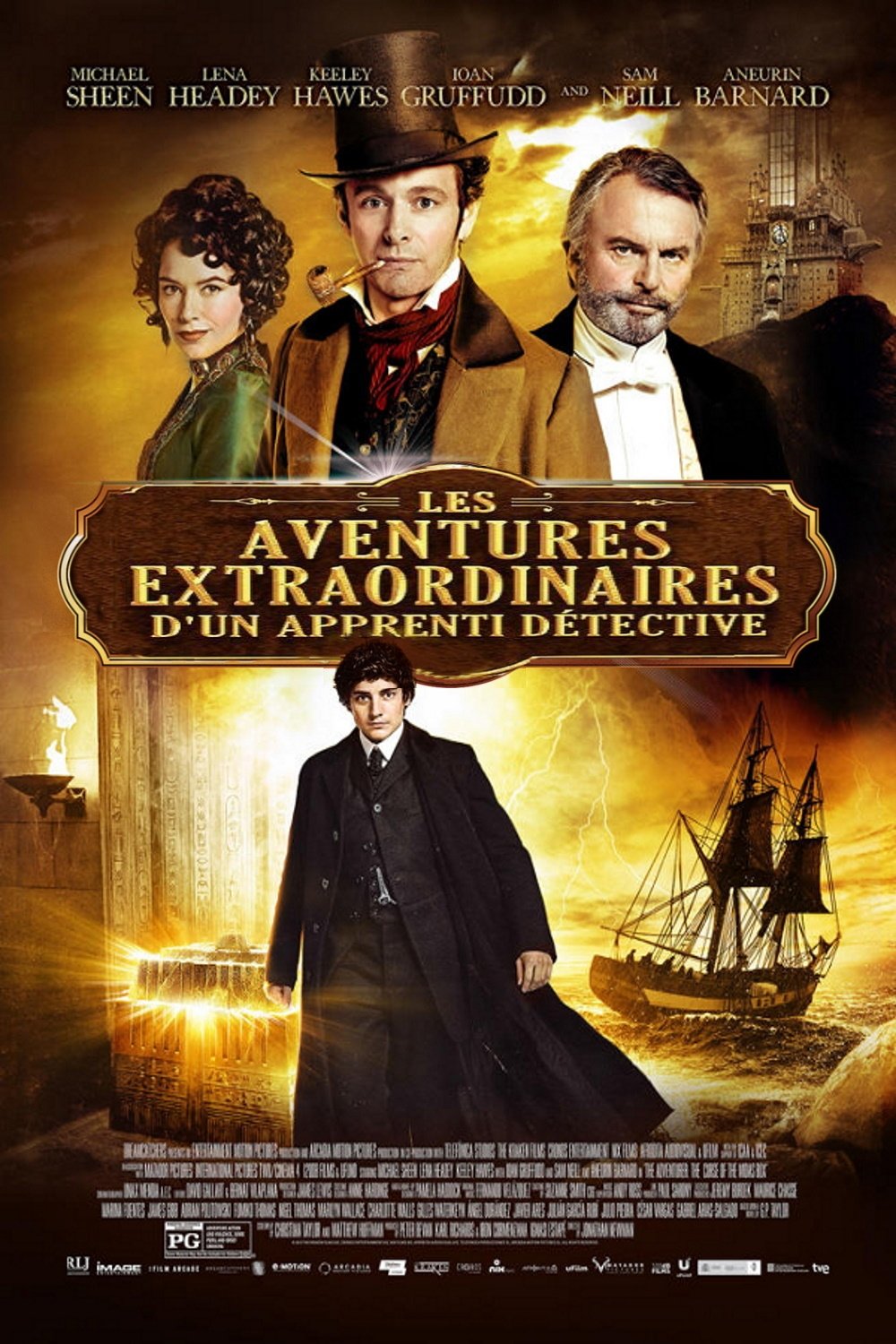 Affiche du film Les Aventures extraordinaires d'un apprenti détective
