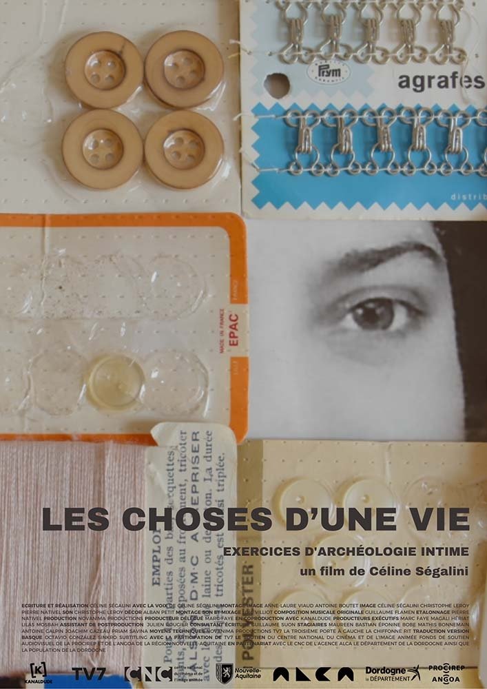 Poster de Les choses d'une vie, exercices d'archéologie intime