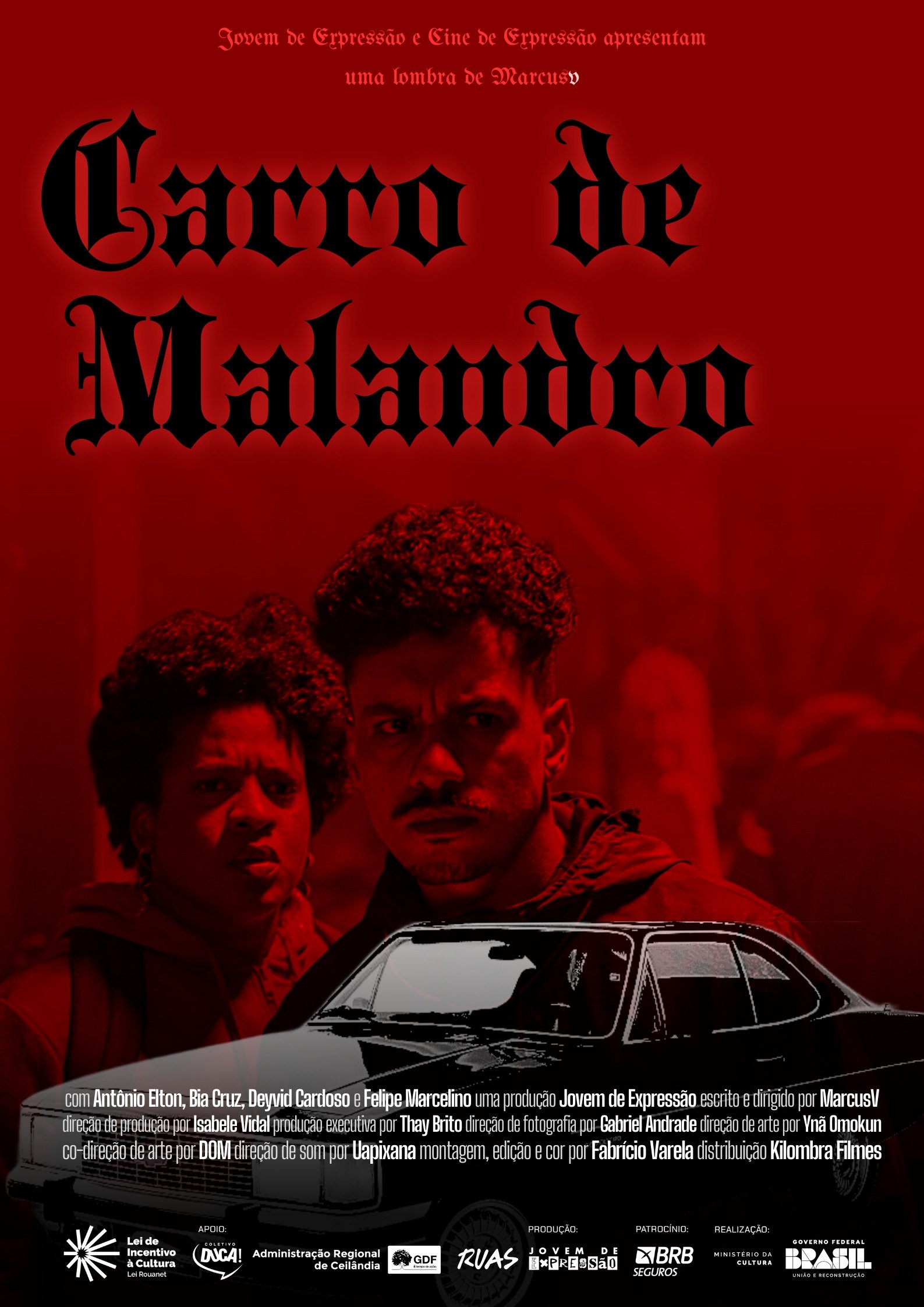 Poster de Carro de Malandro