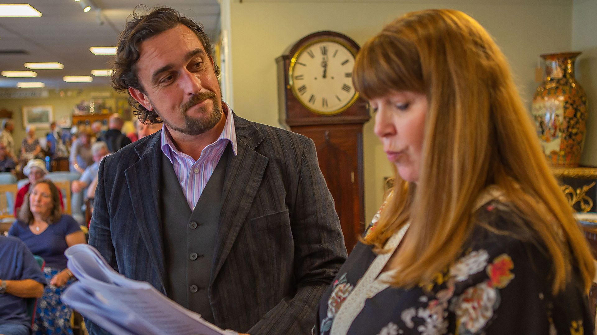 Clevedon: Lin and Dean