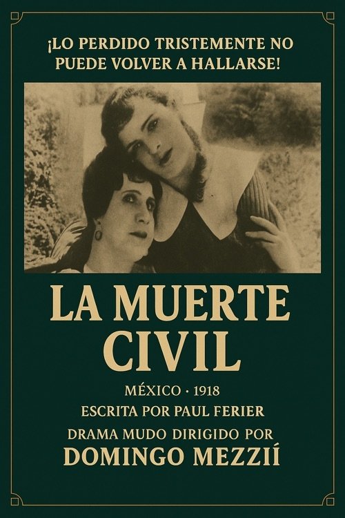 Poster de La muerte civil
