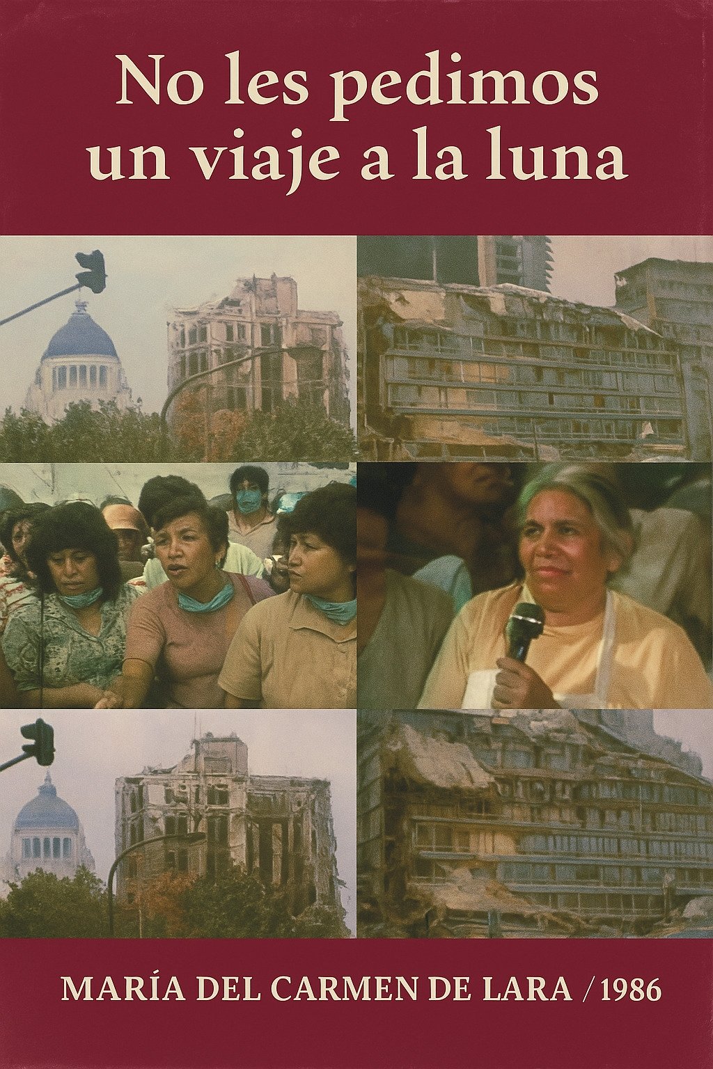 Poster de No les pedimos un viaje a la Luna