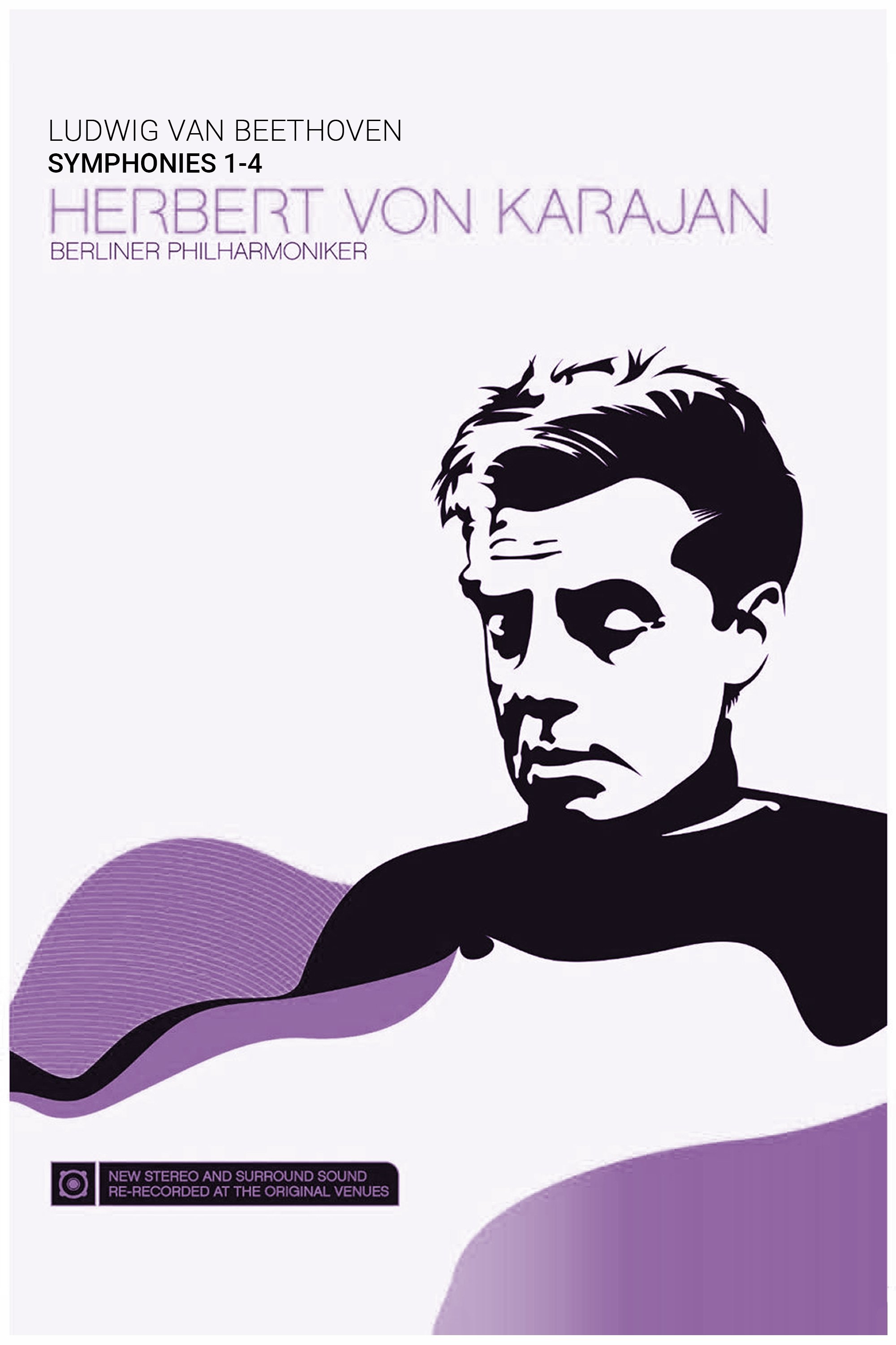 Affiche du film Karajan: Ludwig van Beethoven: Symphonies nos. 1-4