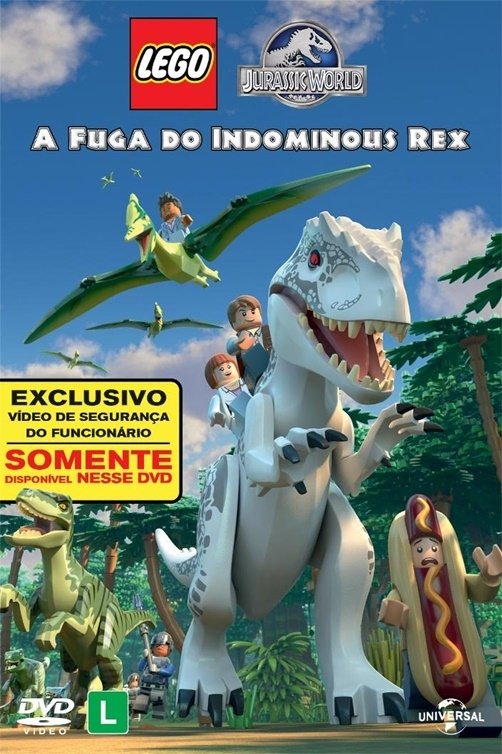 Poster de Lego Jurassic World: A Fuga do Indominus Rex