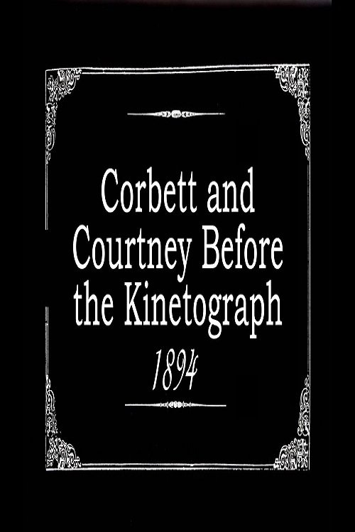 Poster de Corbett e Courtney Antes do Cinetógrafo