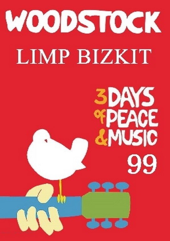 Poster de Limp Bizkit - Live at Woodstock '99