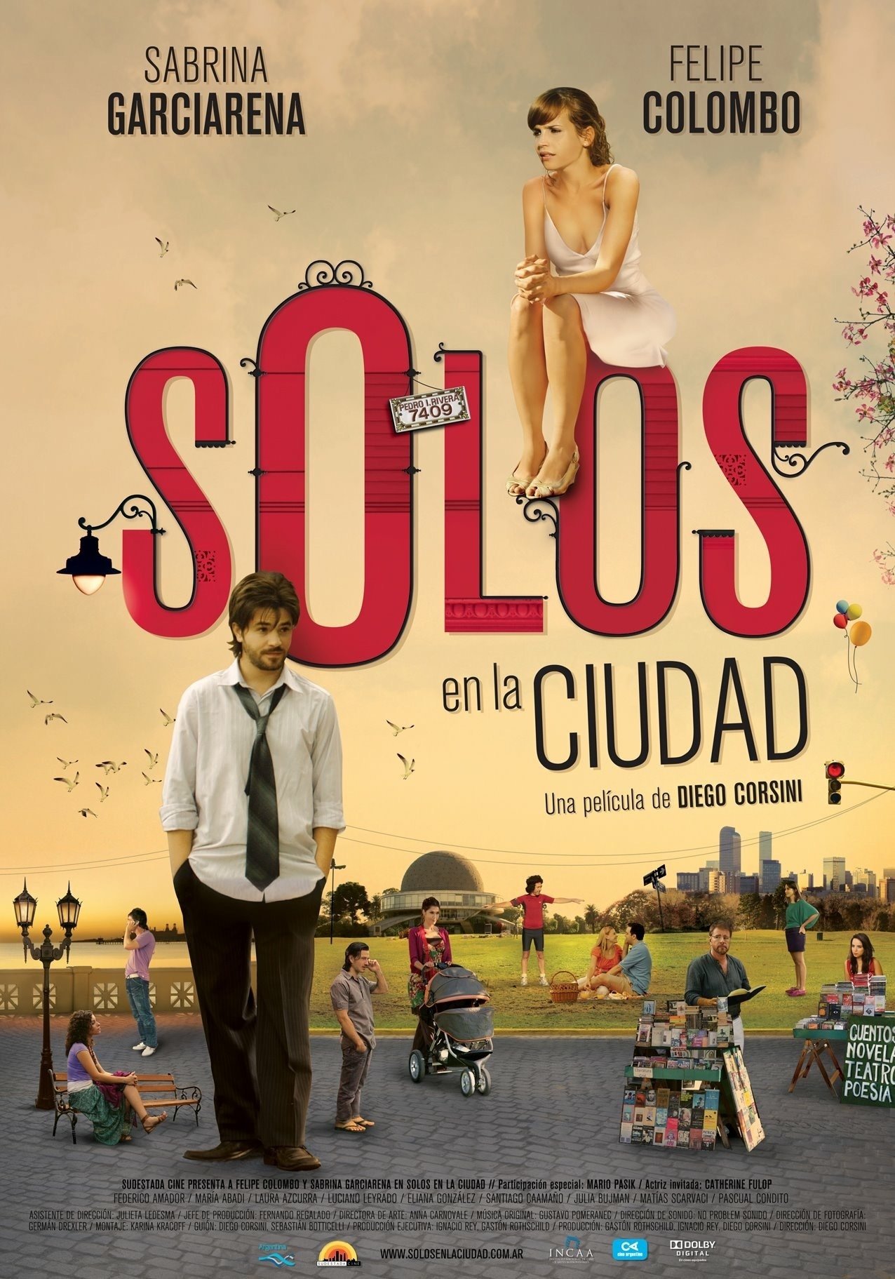 Poster de Solos en la ciudad