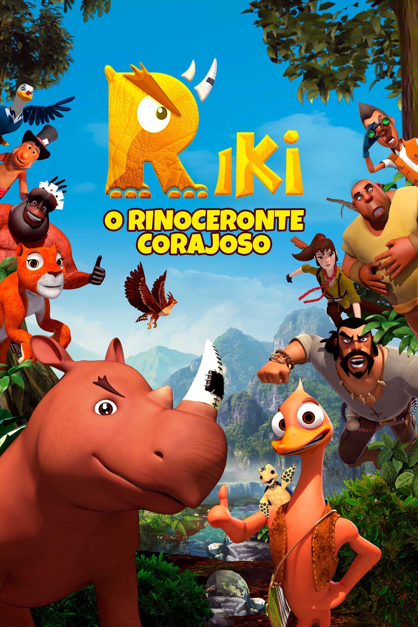 Poster de Riki: O Rinoceronte Corajoso