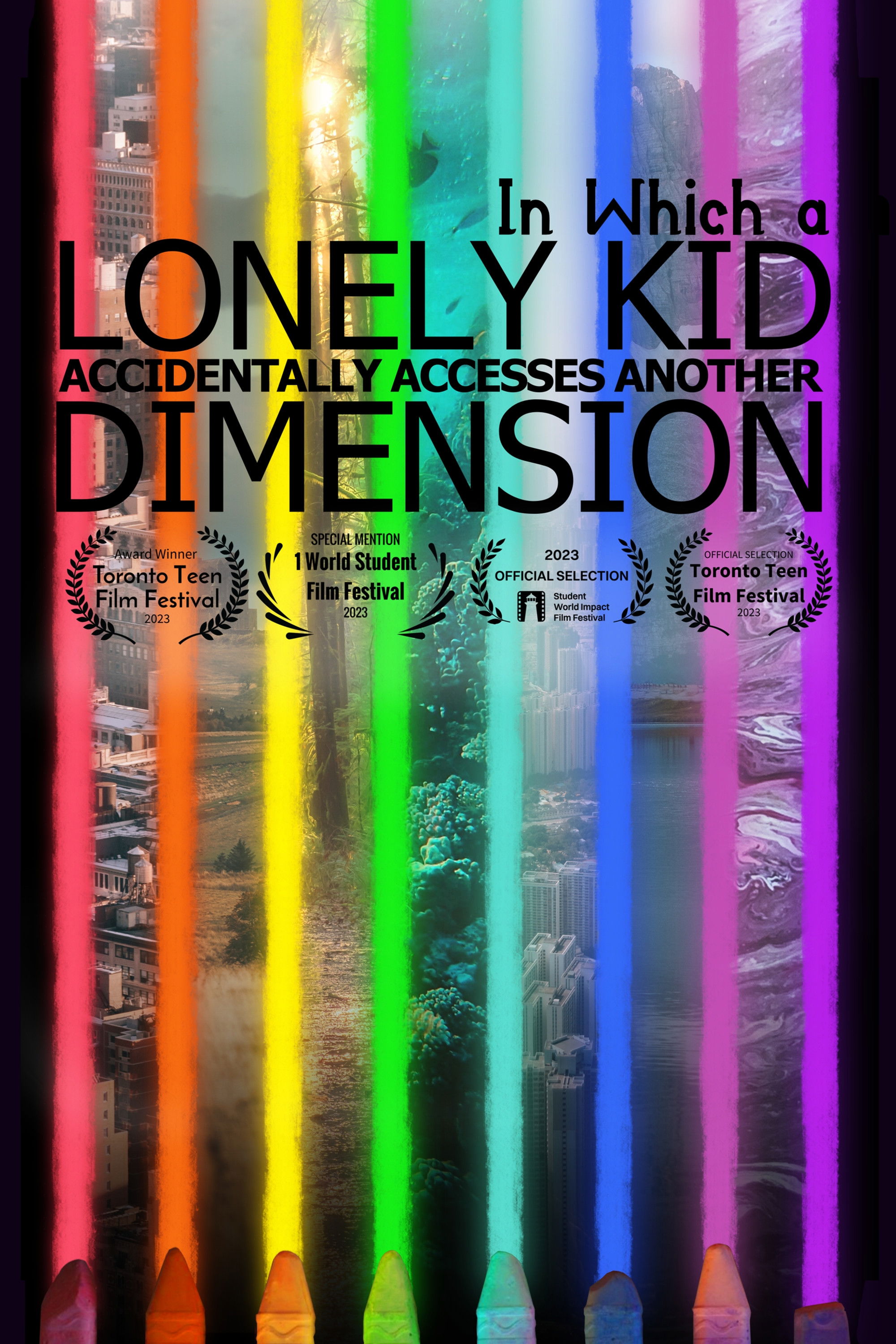 Poster de In Which A Lonely Kid Accidentally Accesses Another Dimension
