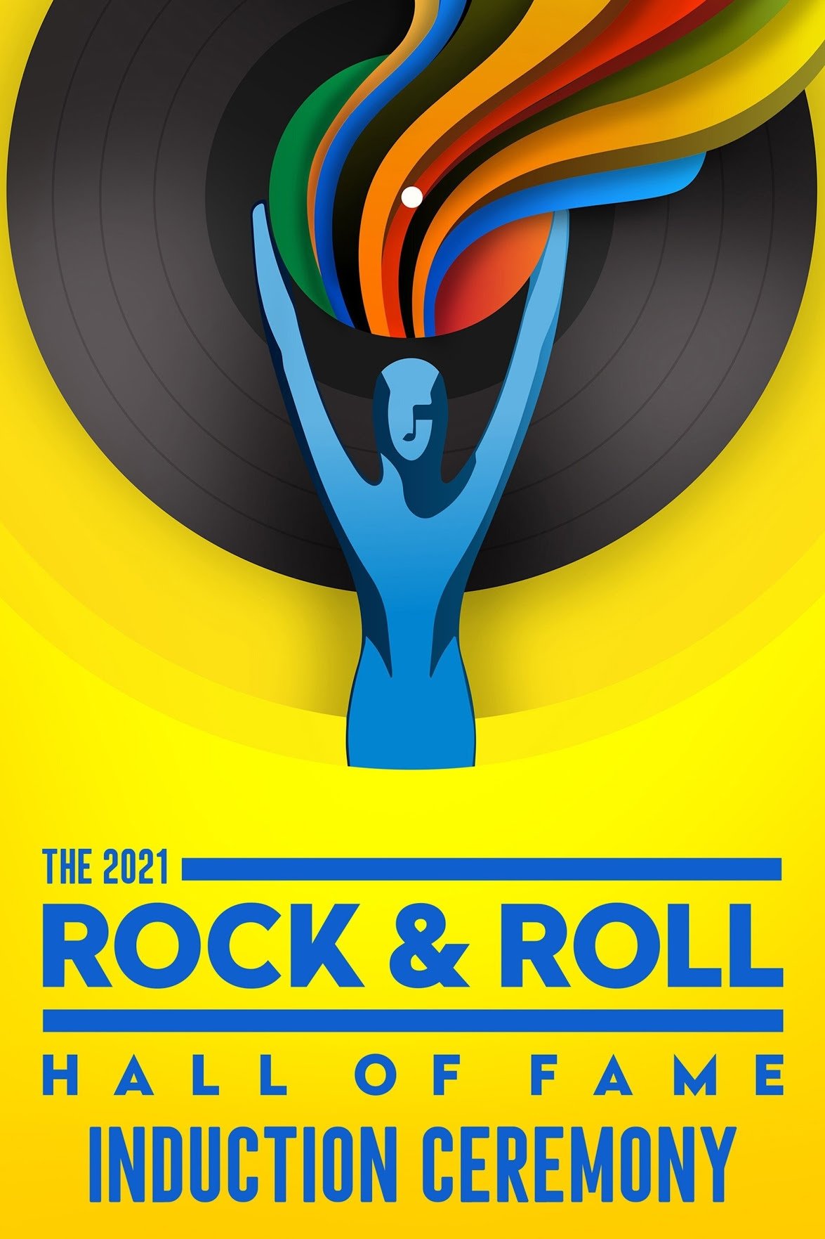 Poster de 2021 Rock & Roll Hall of Fame Induction Ceremony