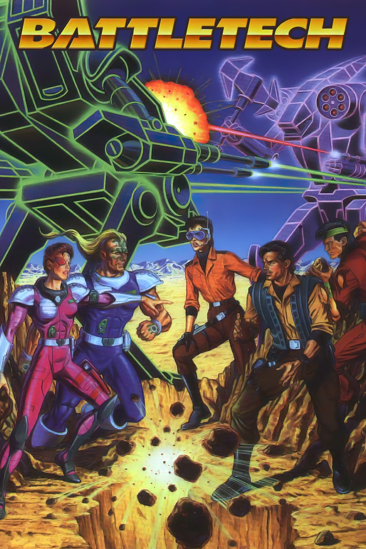 Poster de BattleTech: The Animated Series