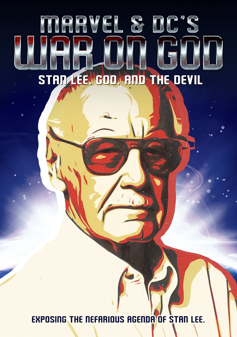 Poster de Marvel & DC's War on God: Stan Lee, God, and the Devil